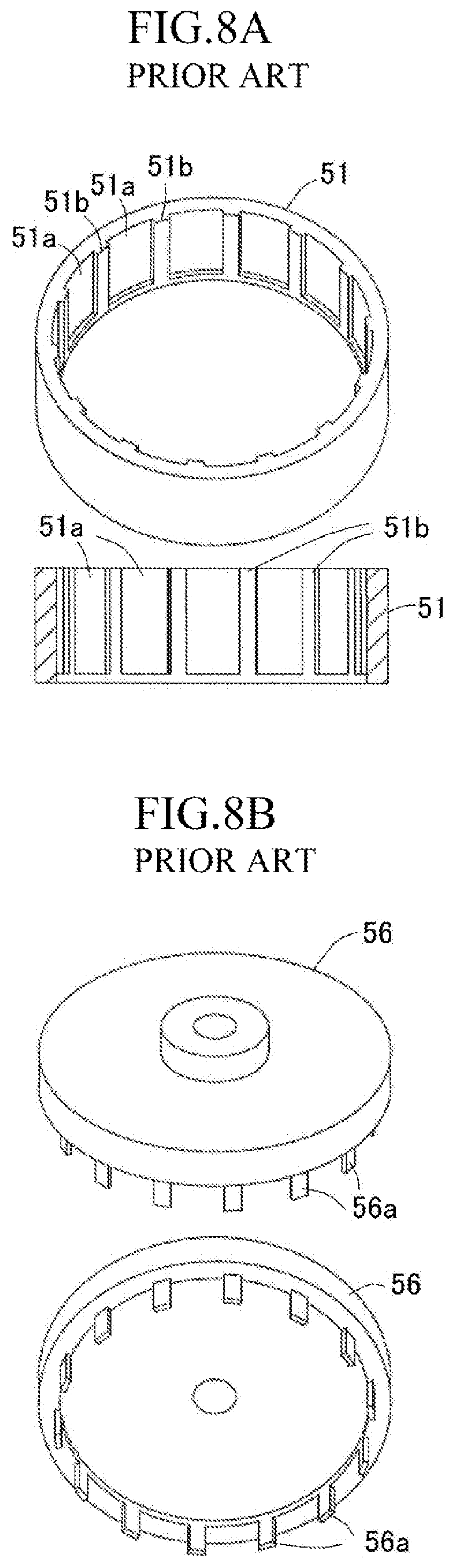 Patent US12316166 Figure 8 – Rotor, method of producing the rotor, and motor