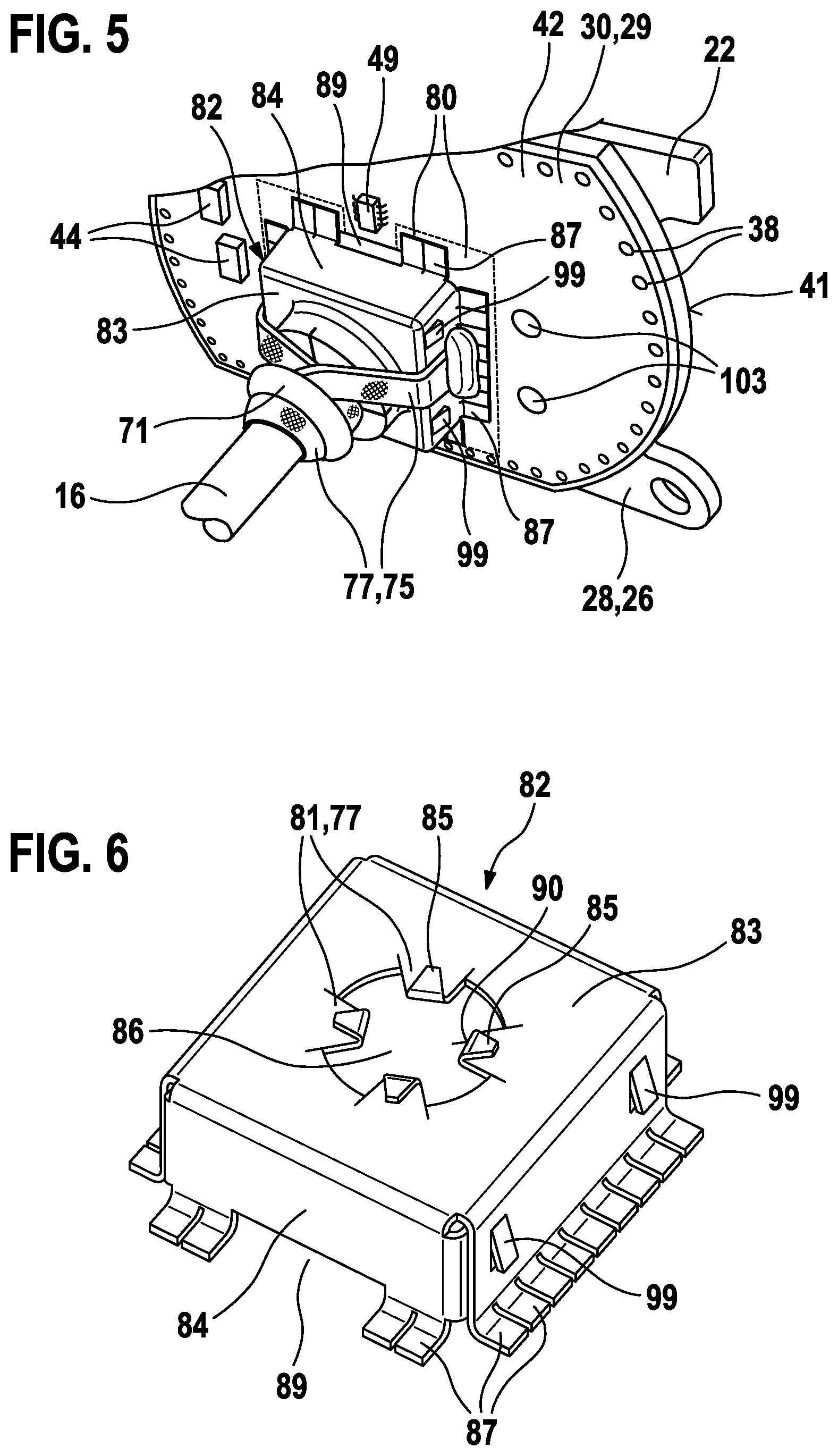 Patent US12316168 Figure 4 – Electric machine having an electric sliding contact