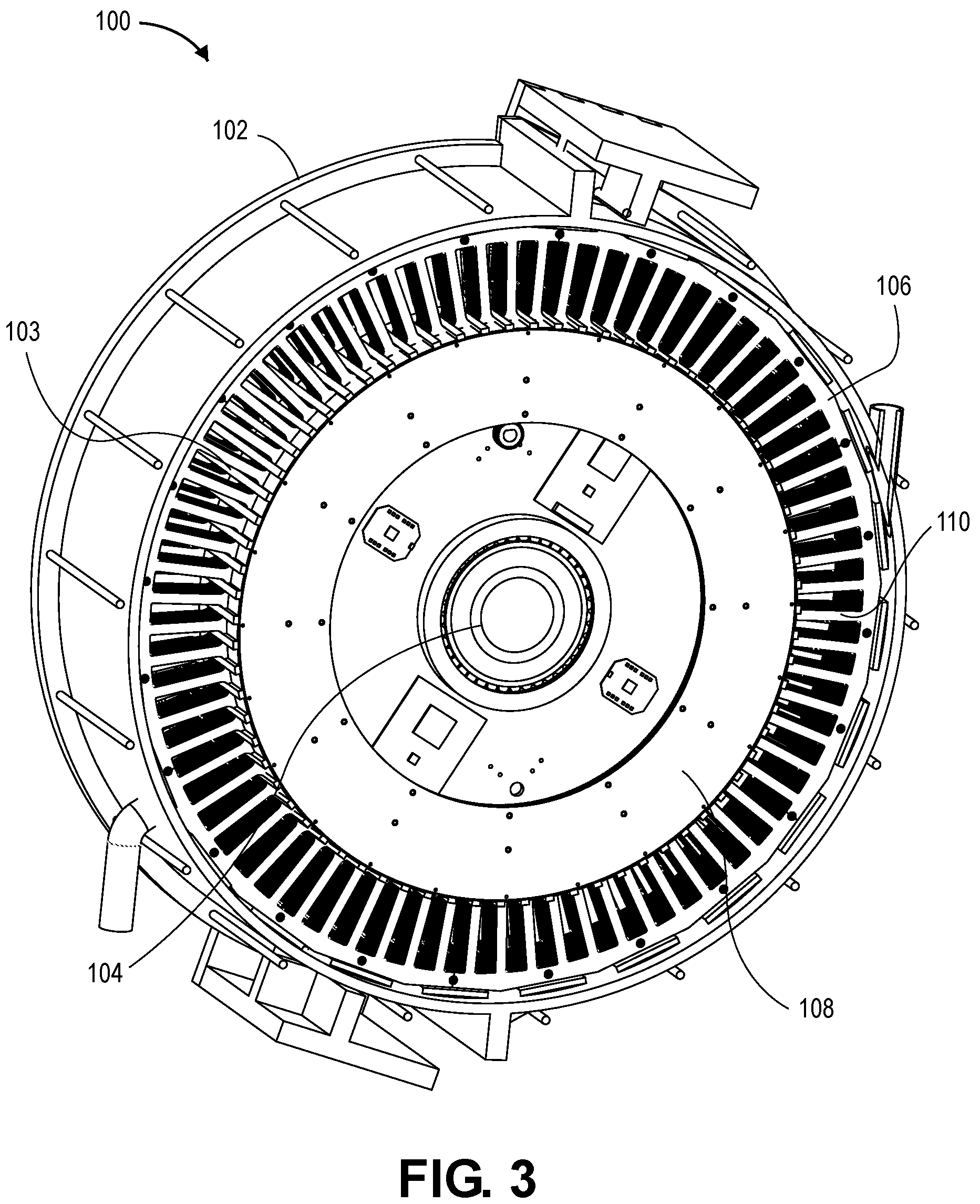 Patent US12316170 Figure 3 – Variable torque generation electric machine employing tunable halbach magnet array