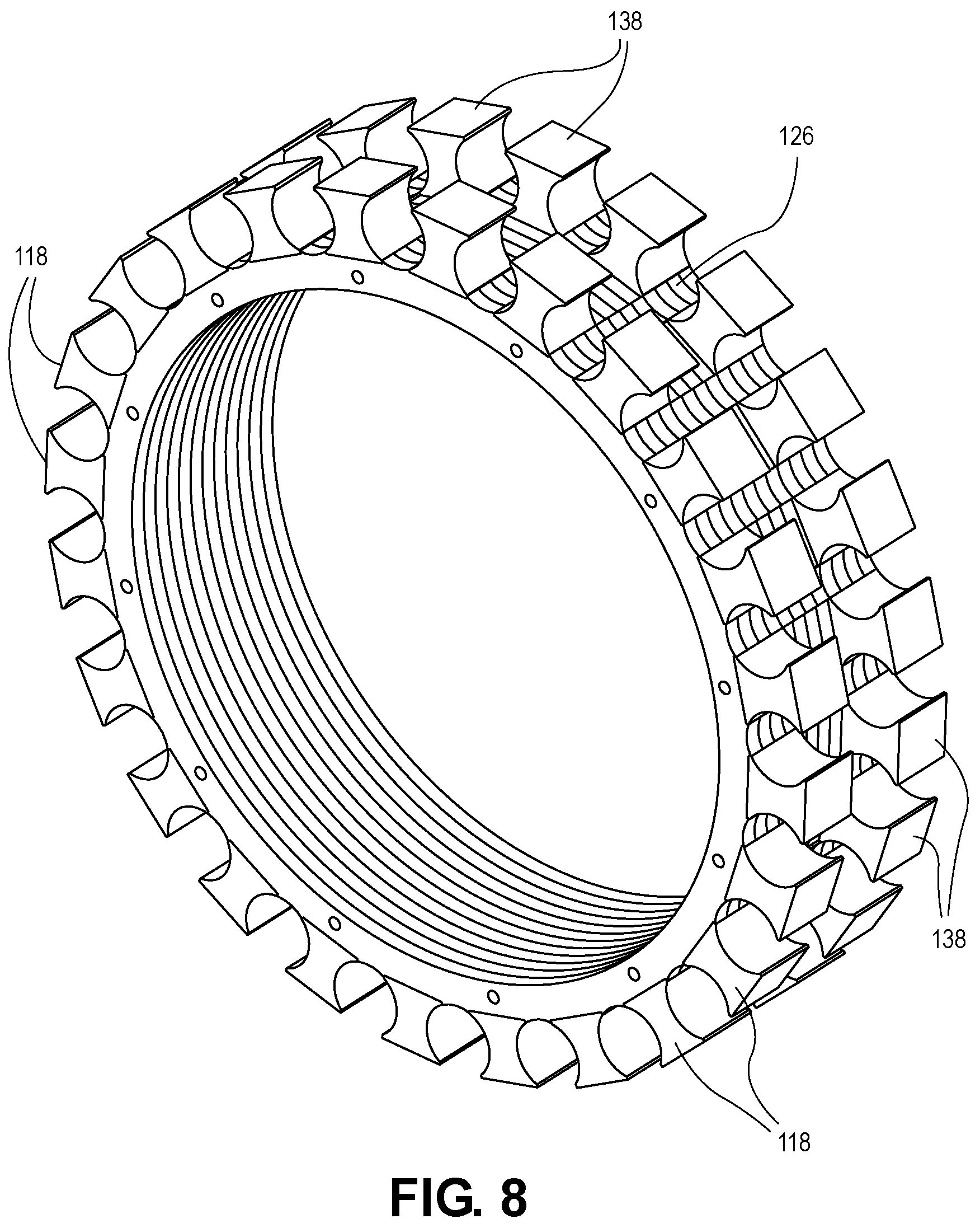 Patent US12316170 Figure 8 – Variable torque generation electric machine employing tunable halbach magnet array