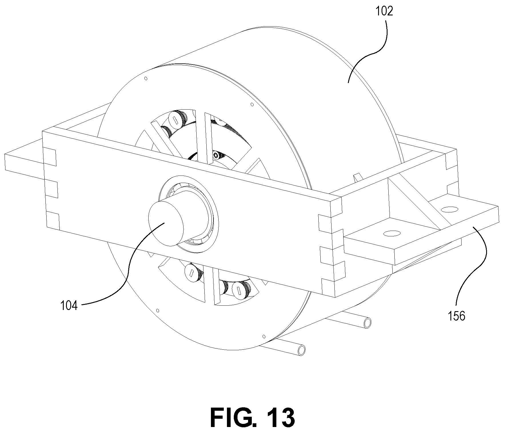 Patent US12316170 Figure 13 – Variable torque generation electric machine employing tunable halbach magnet array