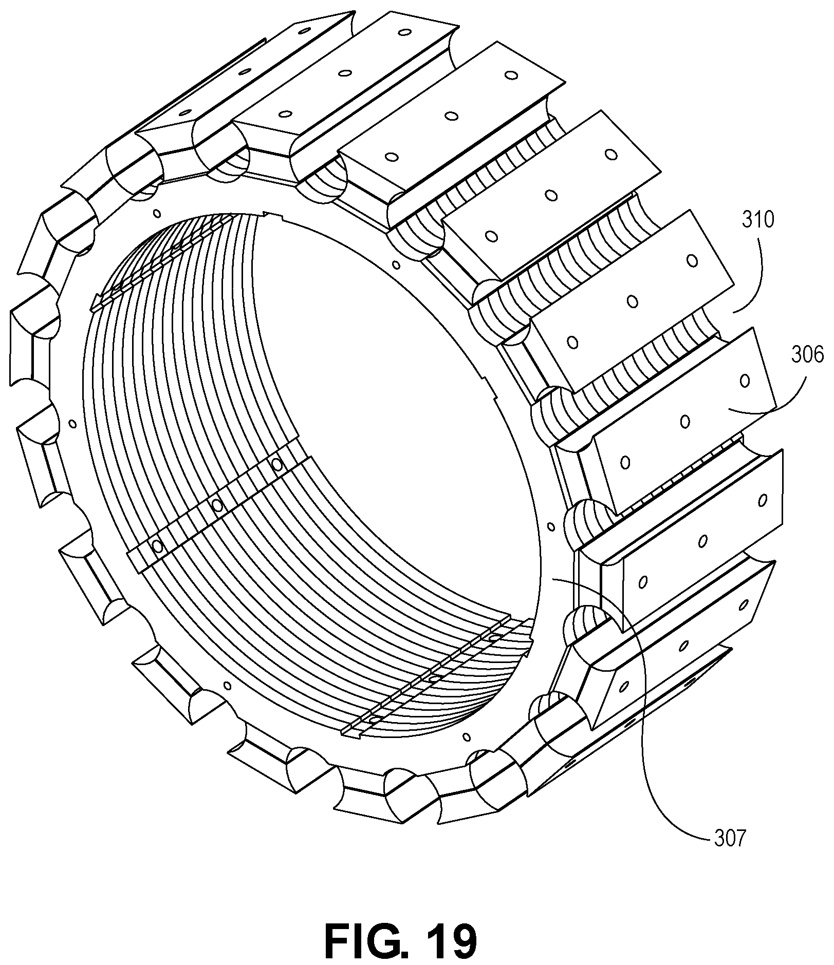 Patent US12316170 Figure 19 – Variable torque generation electric machine employing tunable halbach magnet array