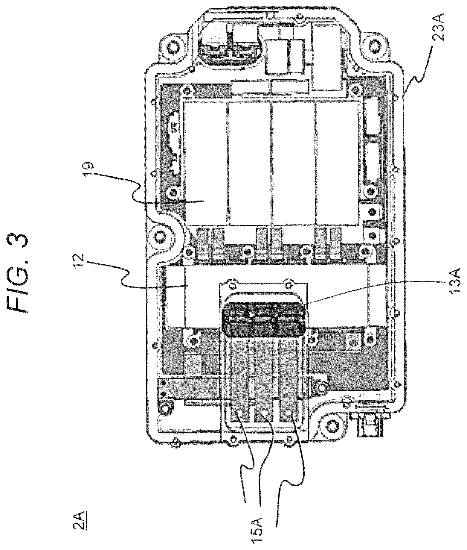 Patent US12316171 Figure 3 – Inverter integrated motor