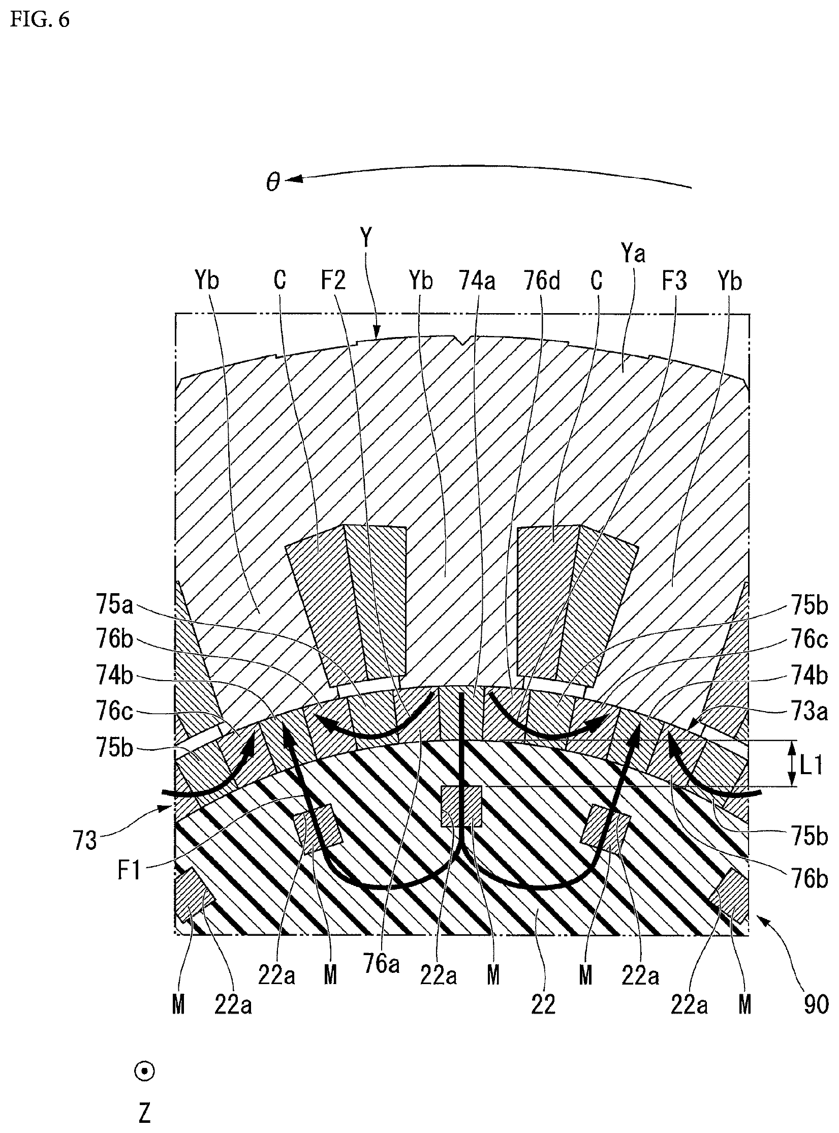 Patent US12316173 Figure 6 – Method of manufacturing rotor and method of manufacturing motor