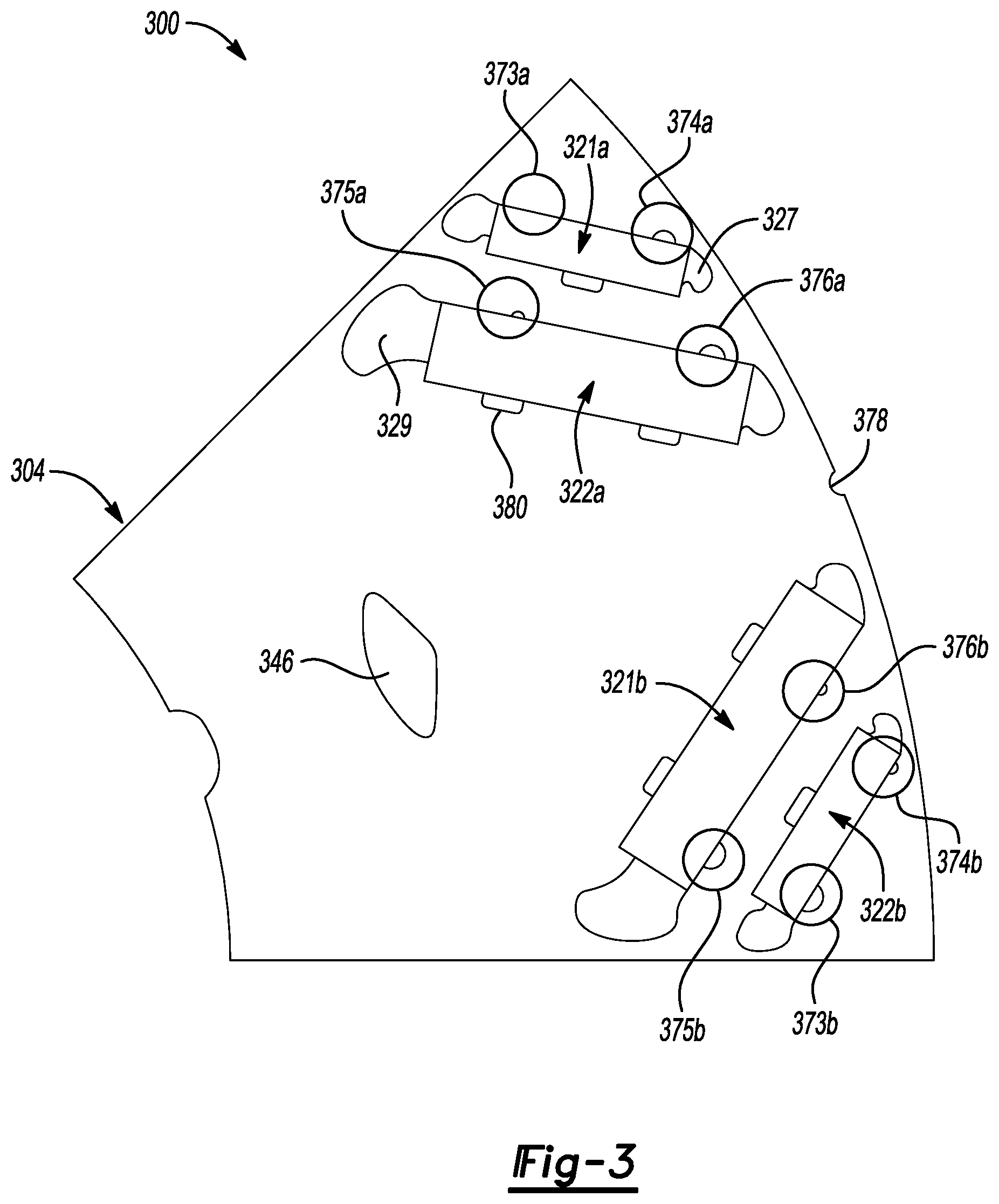 Patent US12316178 Figure 3 – Torque ripple compensation with rotor pocket notches in multi-layer synchronous machines