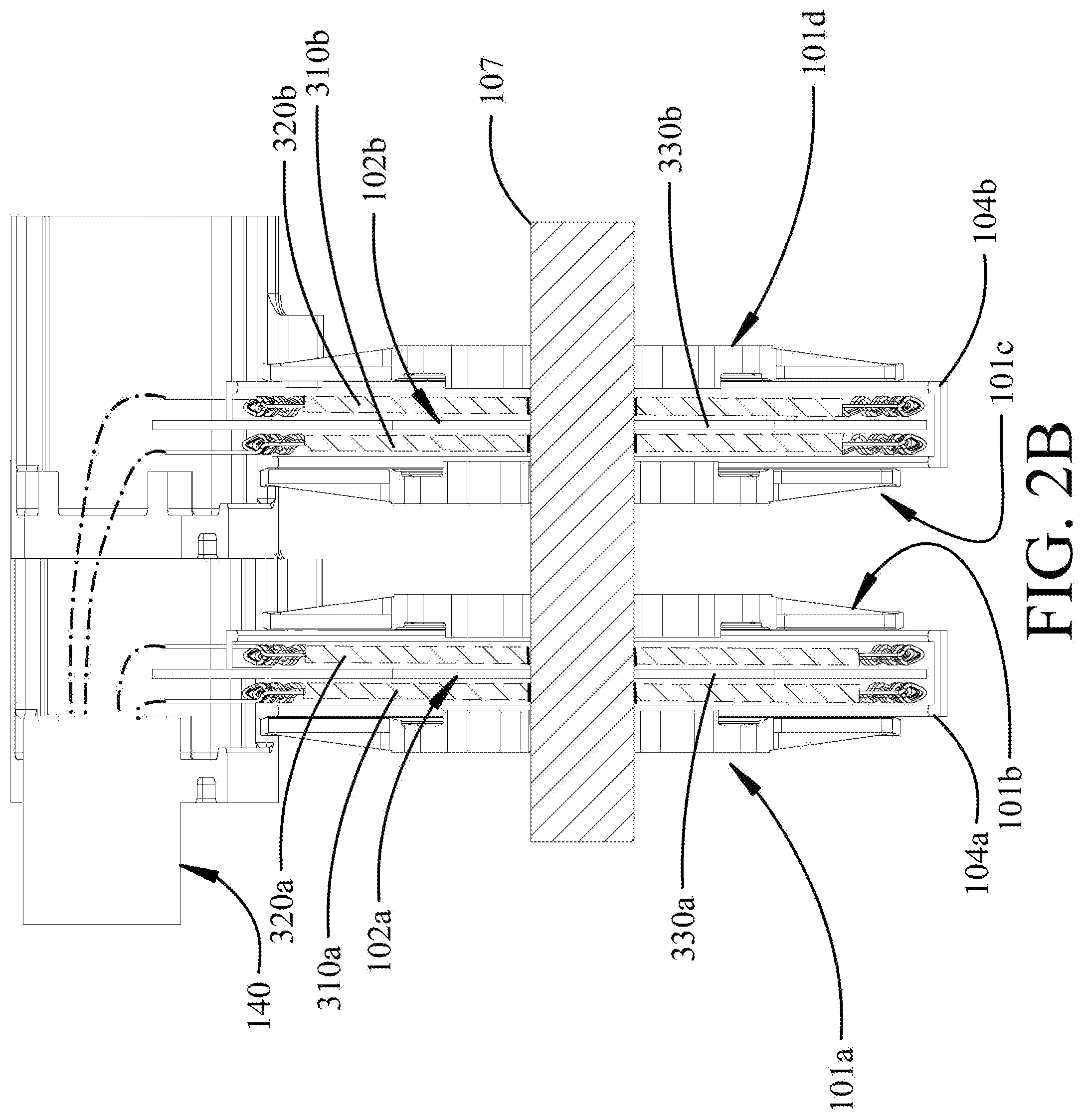 Patent US12316179 Figure 3 – Fault-tolerant axial-gap permanent-magnet electric machine