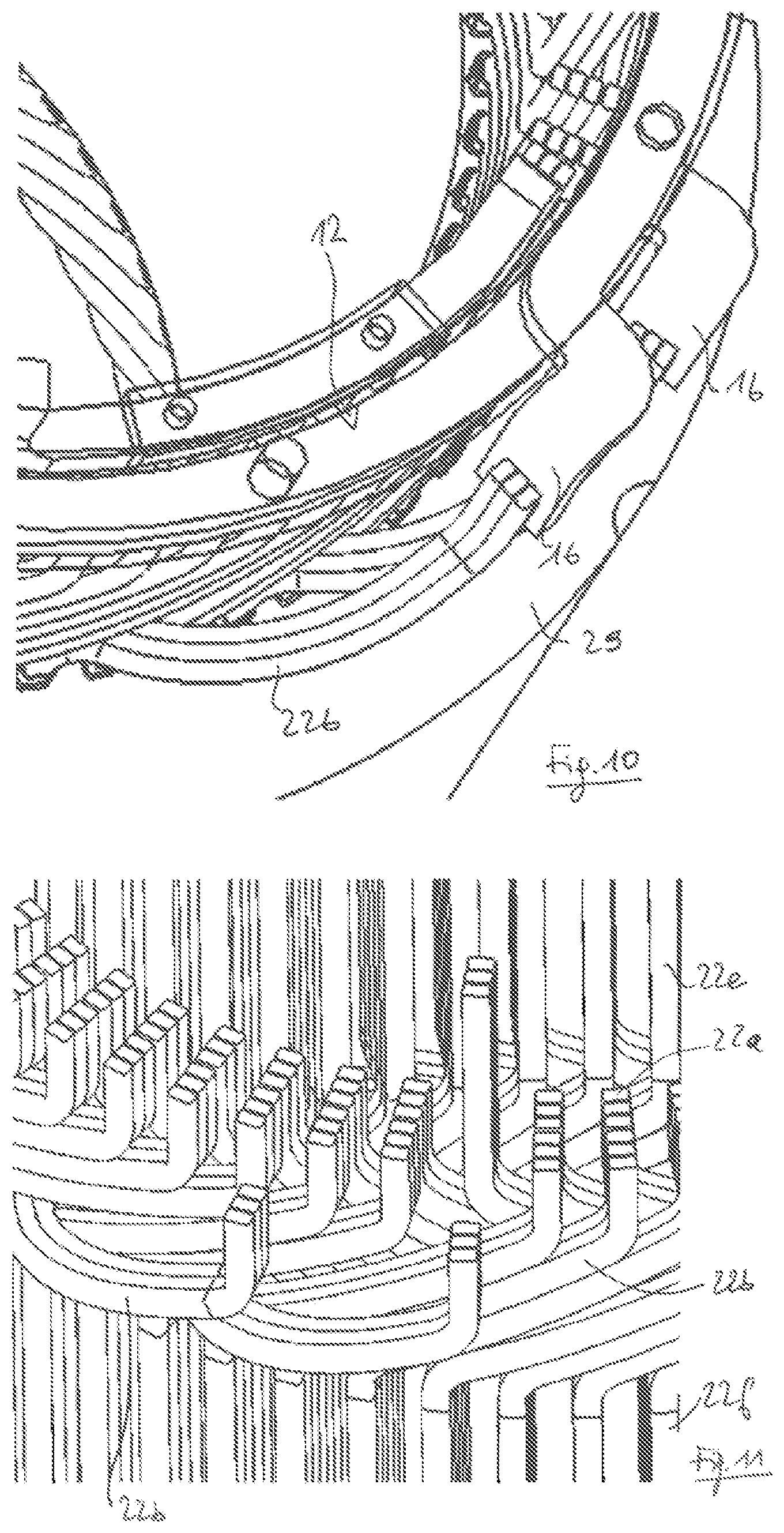 Patent US12316180 Figure 10 – Rotary electric machine stator with asymmetric winding