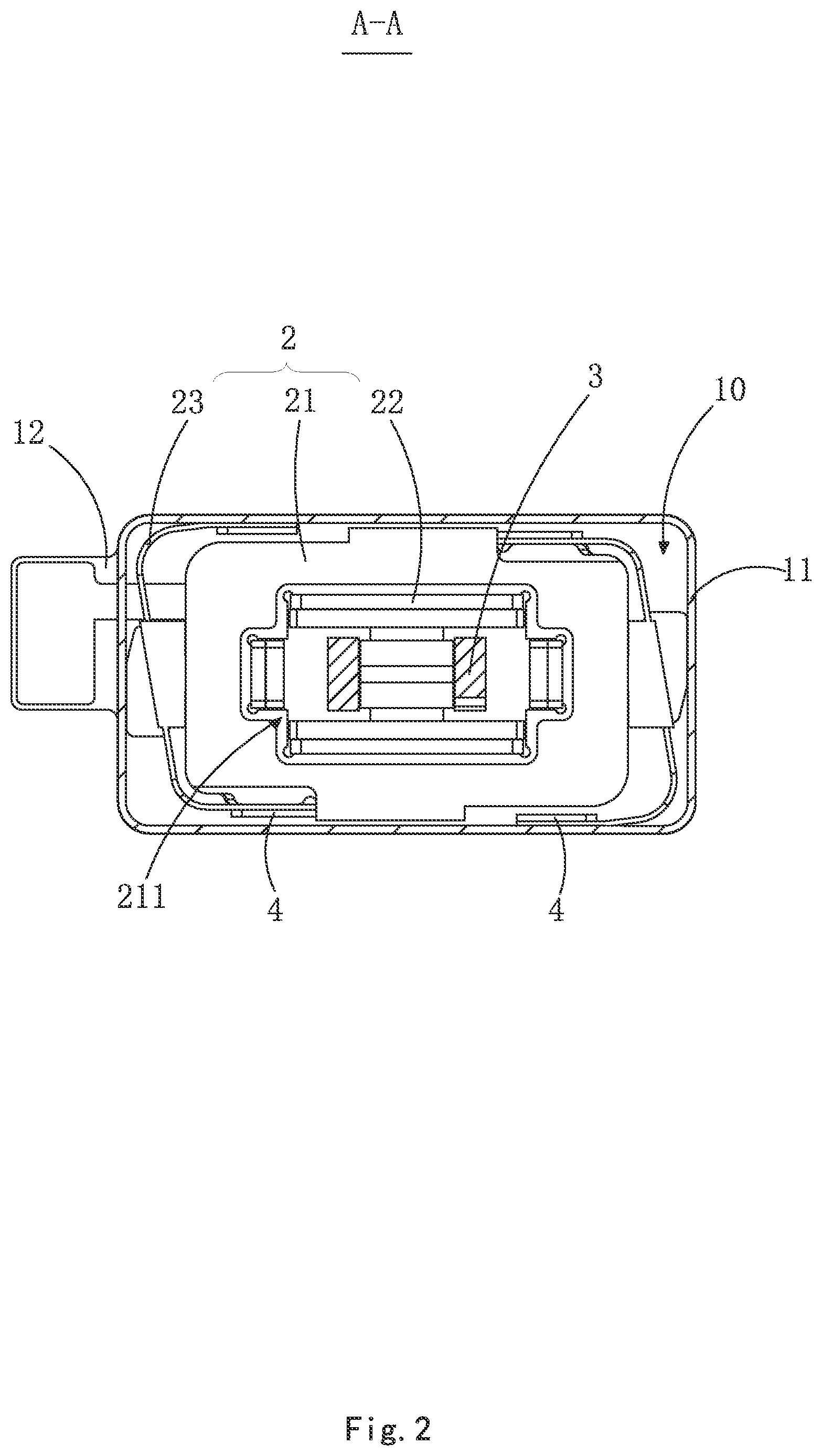 Patent US12316186 Figure 2 – Vibration motor