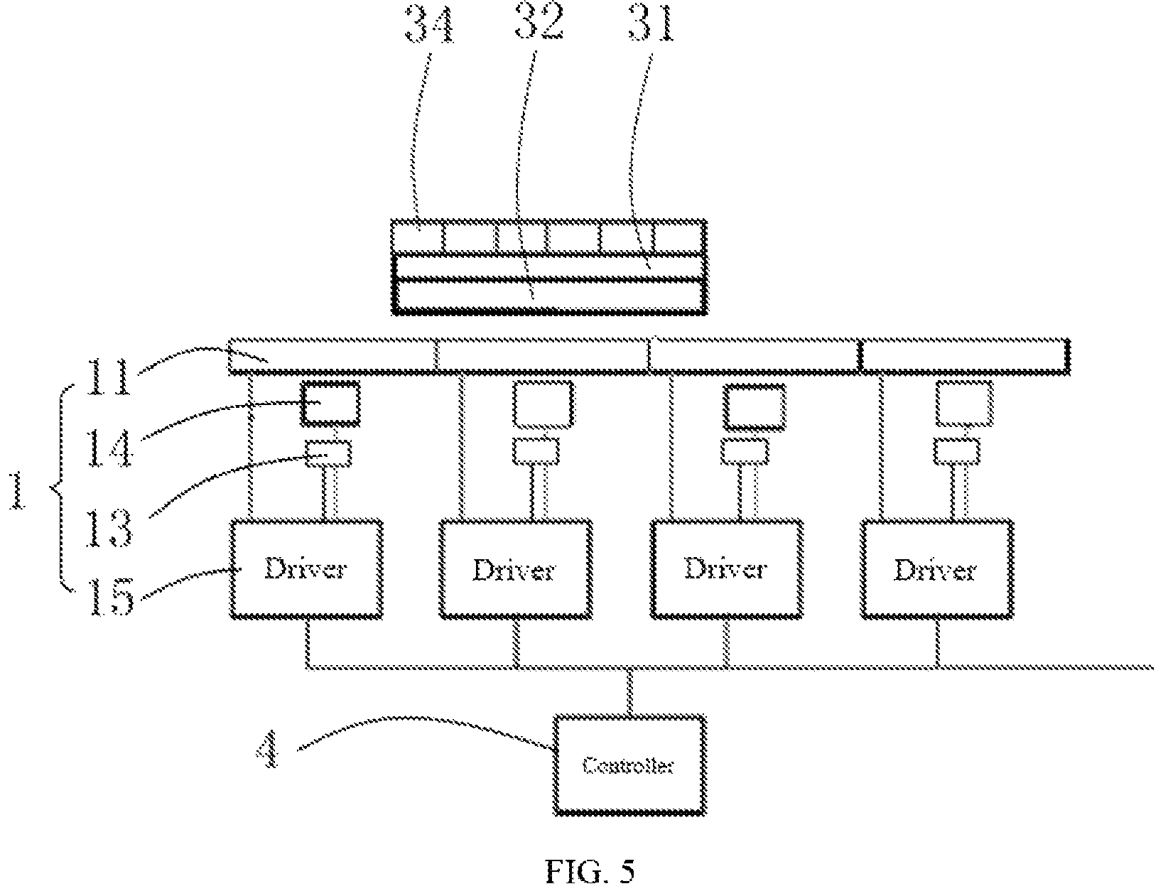 Patent US12316188 Figure 4 – Multi-mover direct drive transmission system
