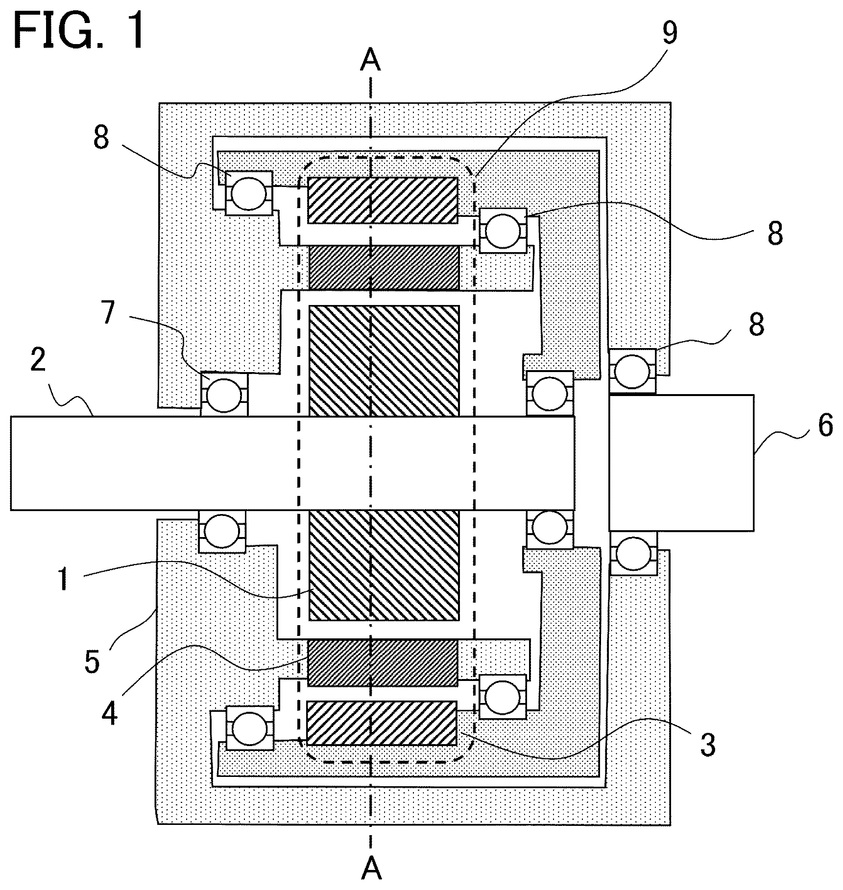 Patent US12316189 Figure 1 – Magnetic flux modulation type magnetic gear