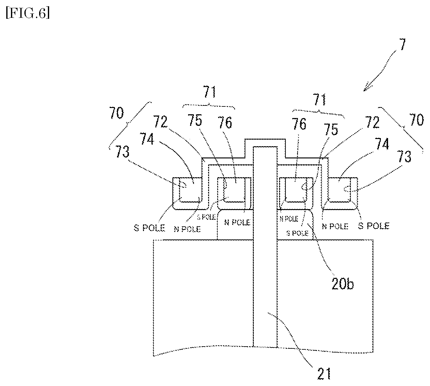 Patent US12316195 Figure 4 – Geared motor drive control mechanism