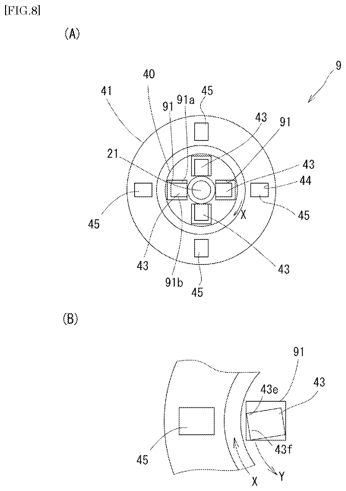Patent US12316195 Figure 6 – Geared motor drive control mechanism