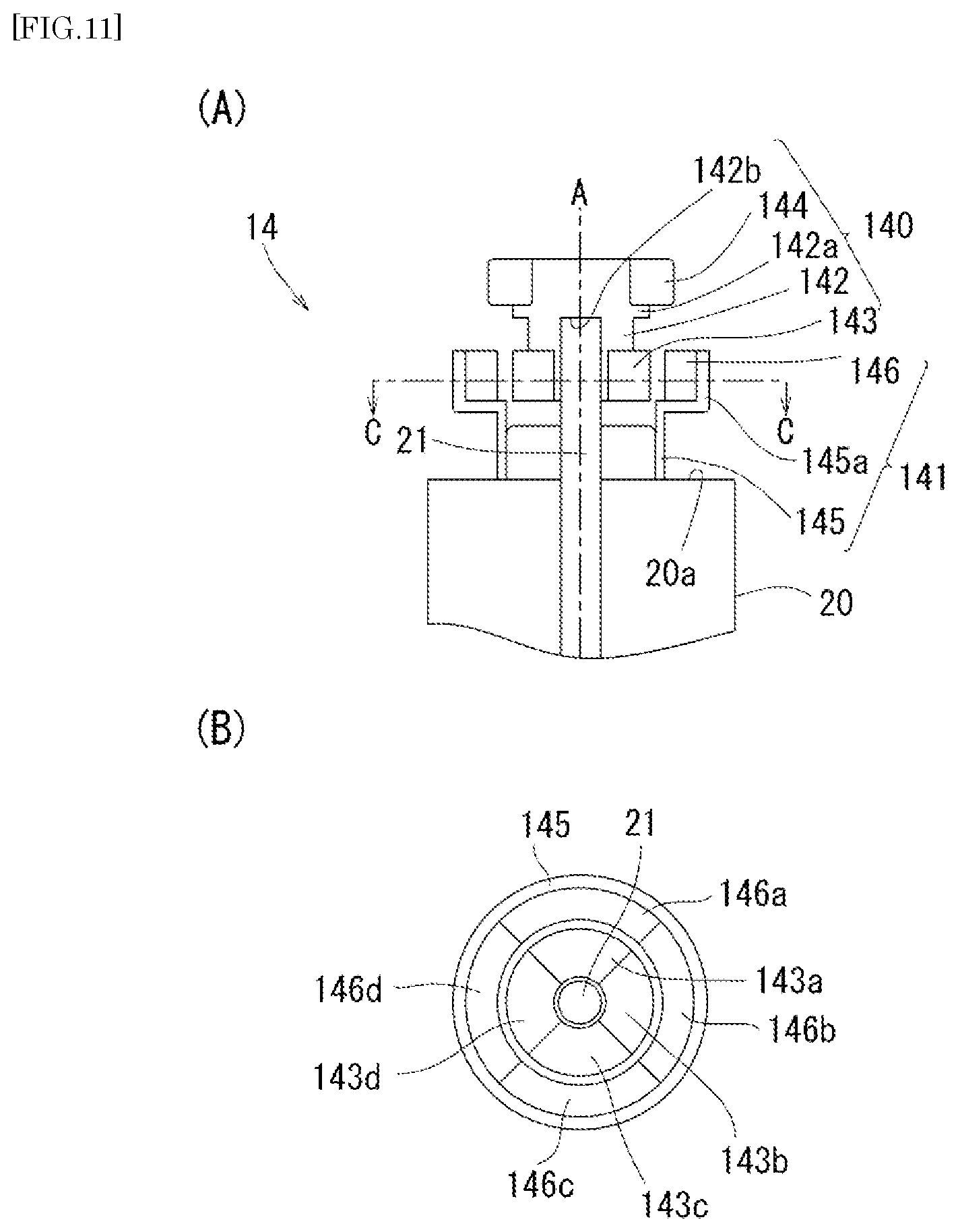 Patent US12316195 Figure 8 – Geared motor drive control mechanism