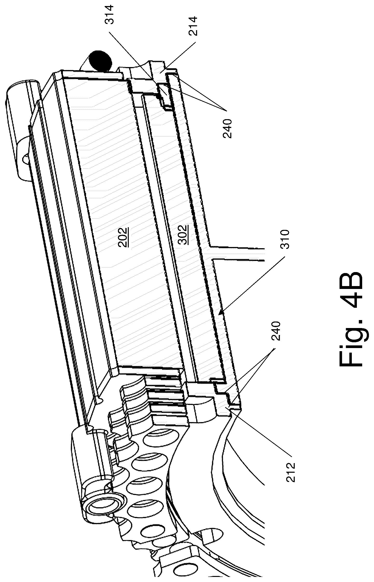 Patent US12316196 Figure 11 – Caseless electric motor with a stationary shaft for marine environments