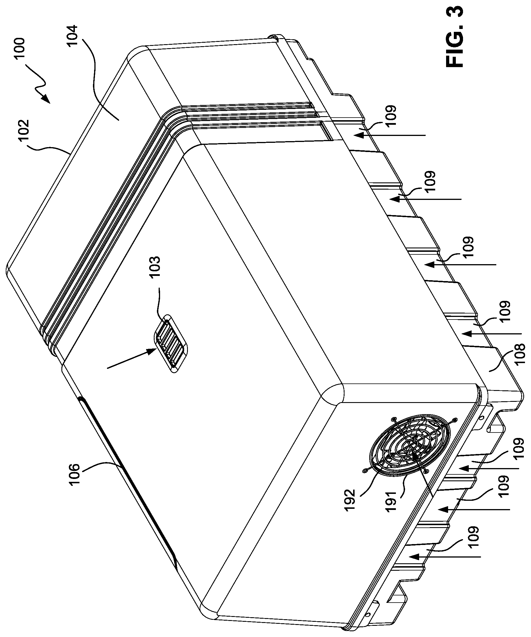 Patent US12316201 Figure 3 – Ventilation for electric generator system