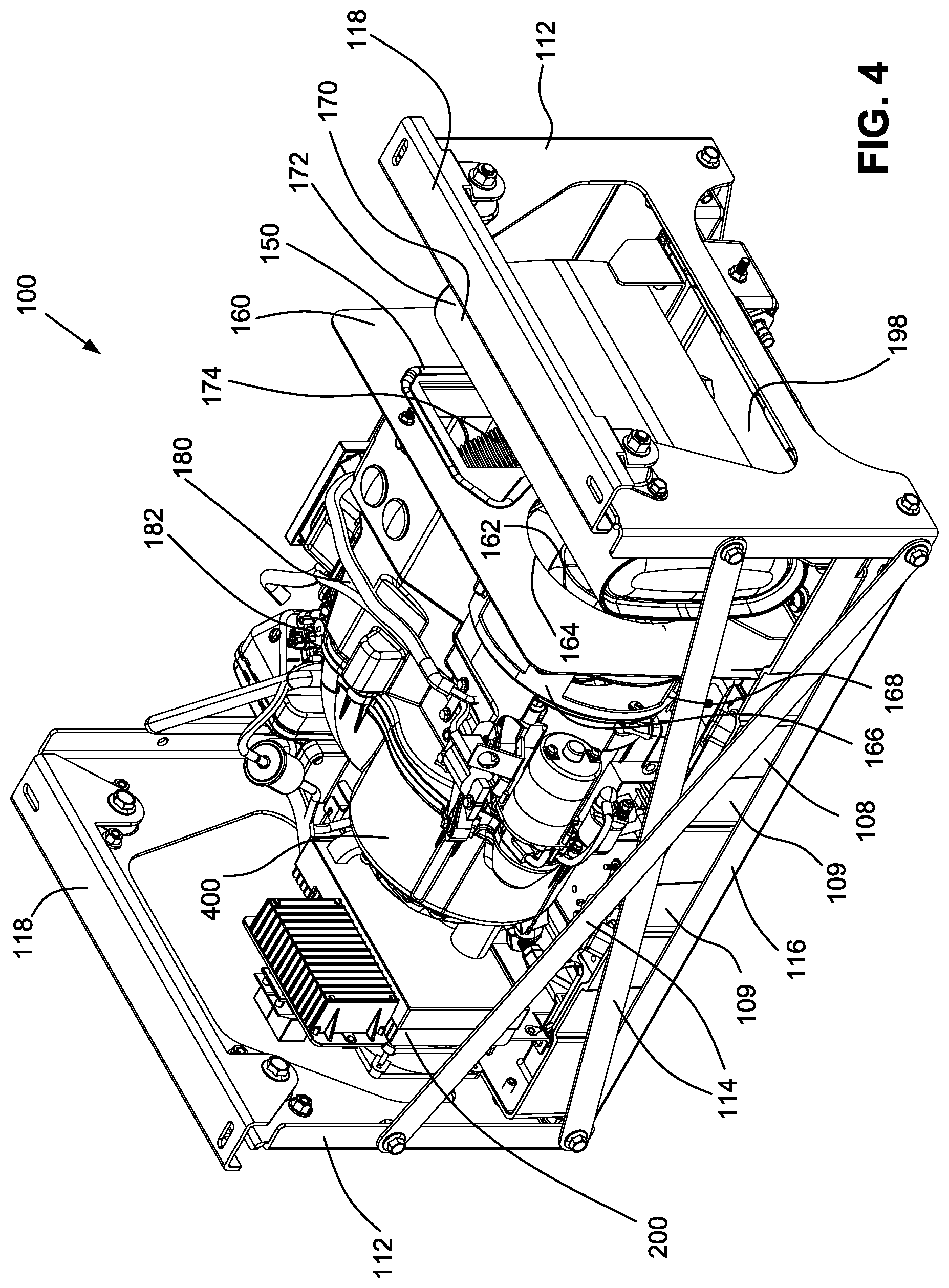 Patent US12316201 Figure 4 – Ventilation for electric generator system