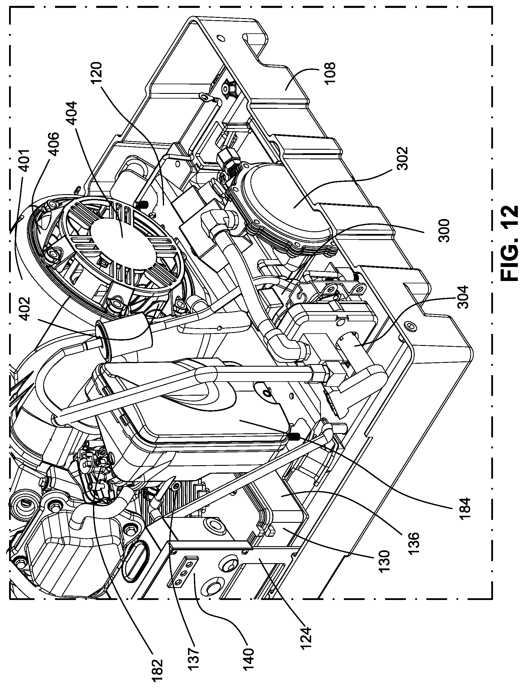 Patent US12316201 Figure 12 – Ventilation for electric generator system