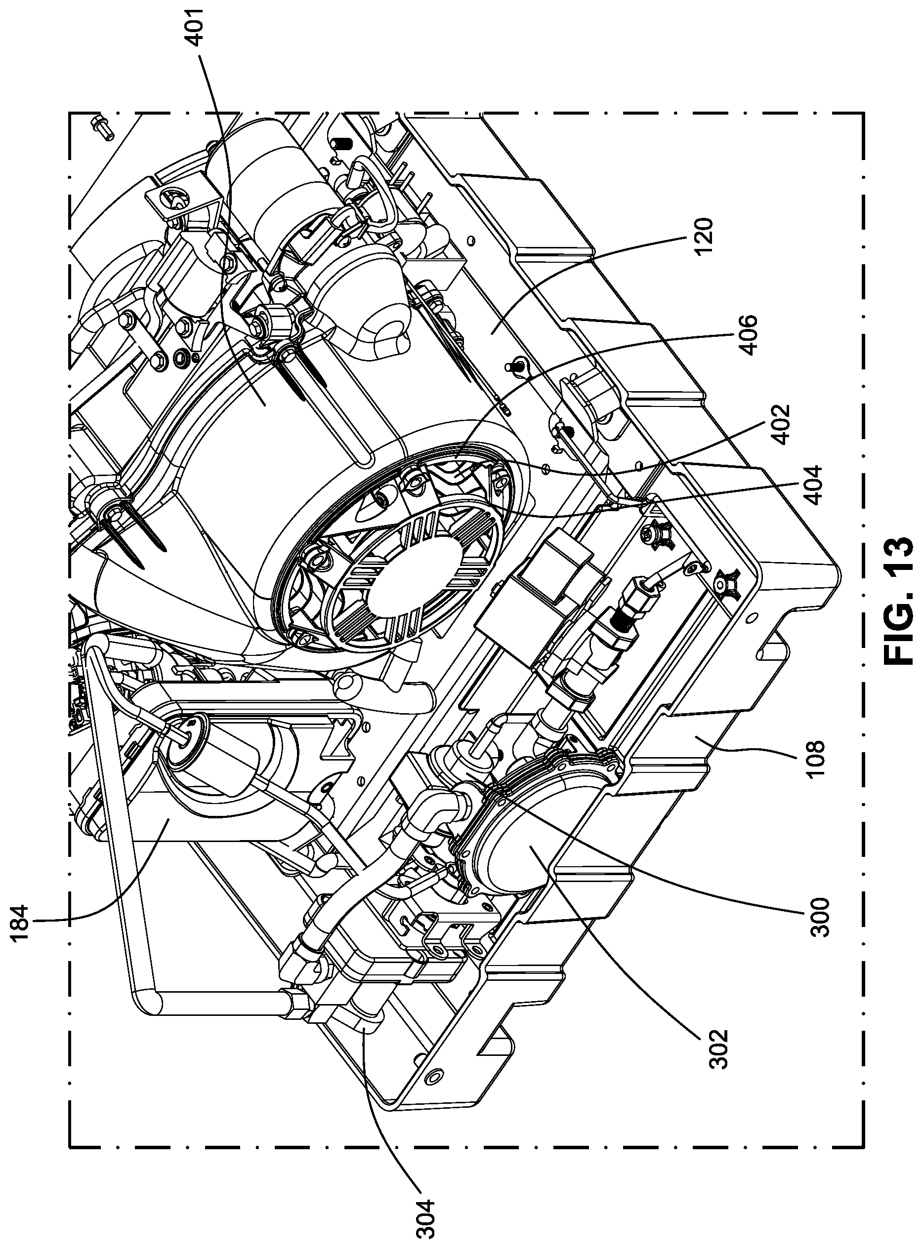 Patent US12316201 Figure 13 – Ventilation for electric generator system