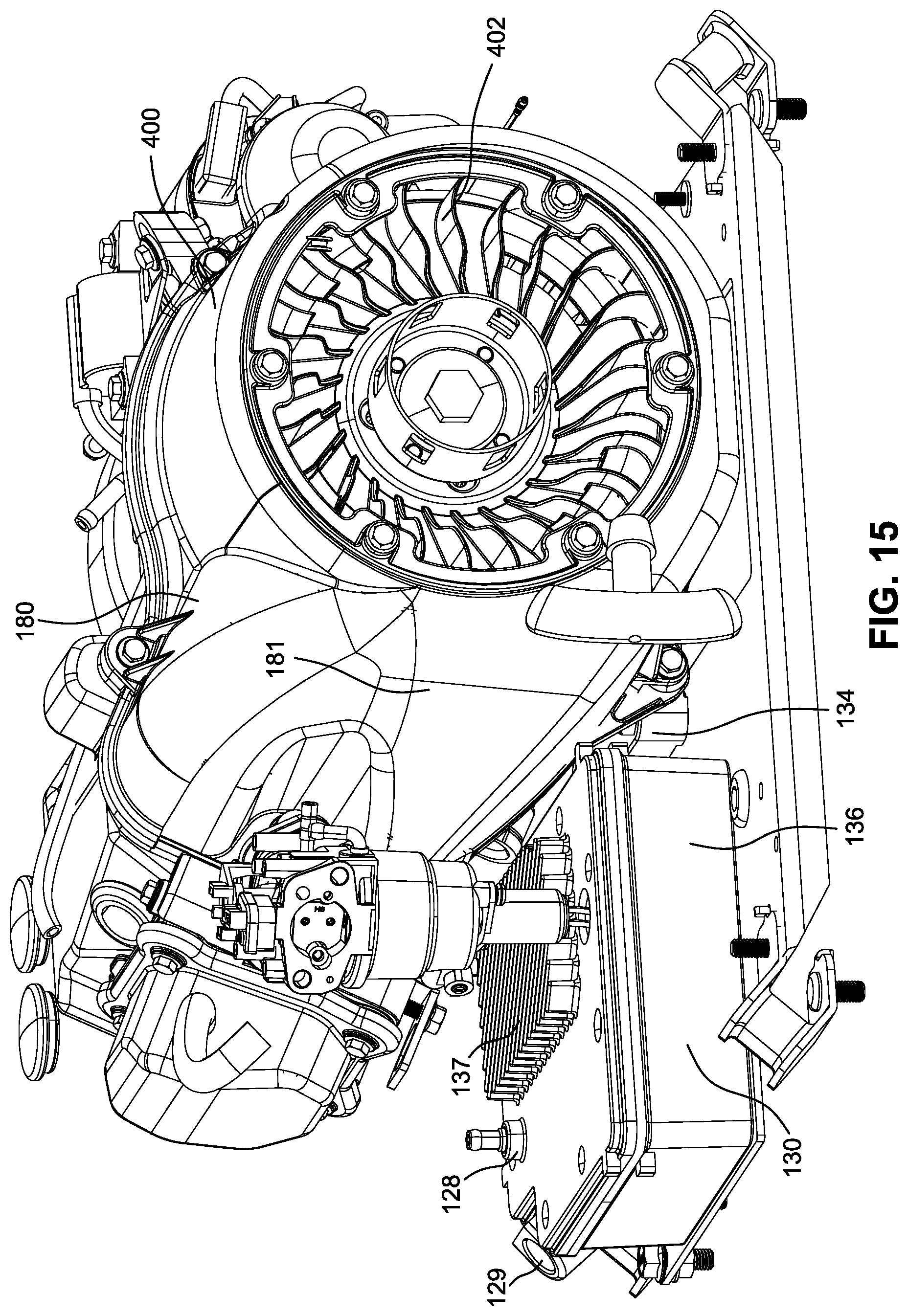 Patent US12316201 Figure 15 – Ventilation for electric generator system