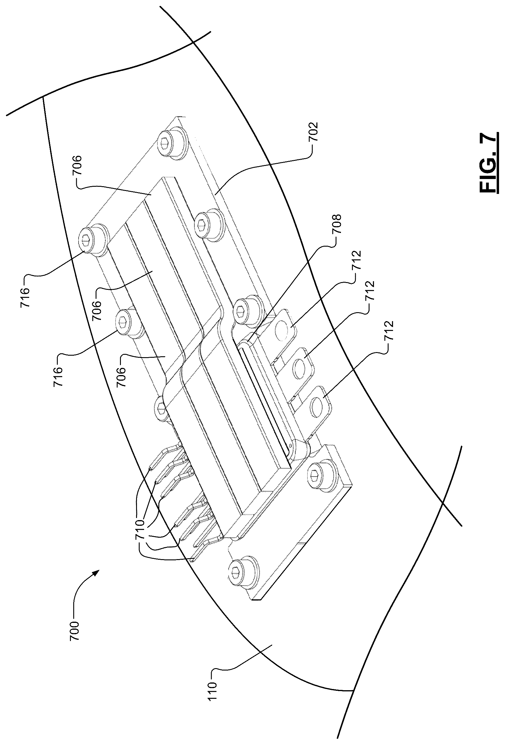 Patent US12316203 Figure 7 – Axial flux motor assemblies with integrated power electronics and double-sided cooling