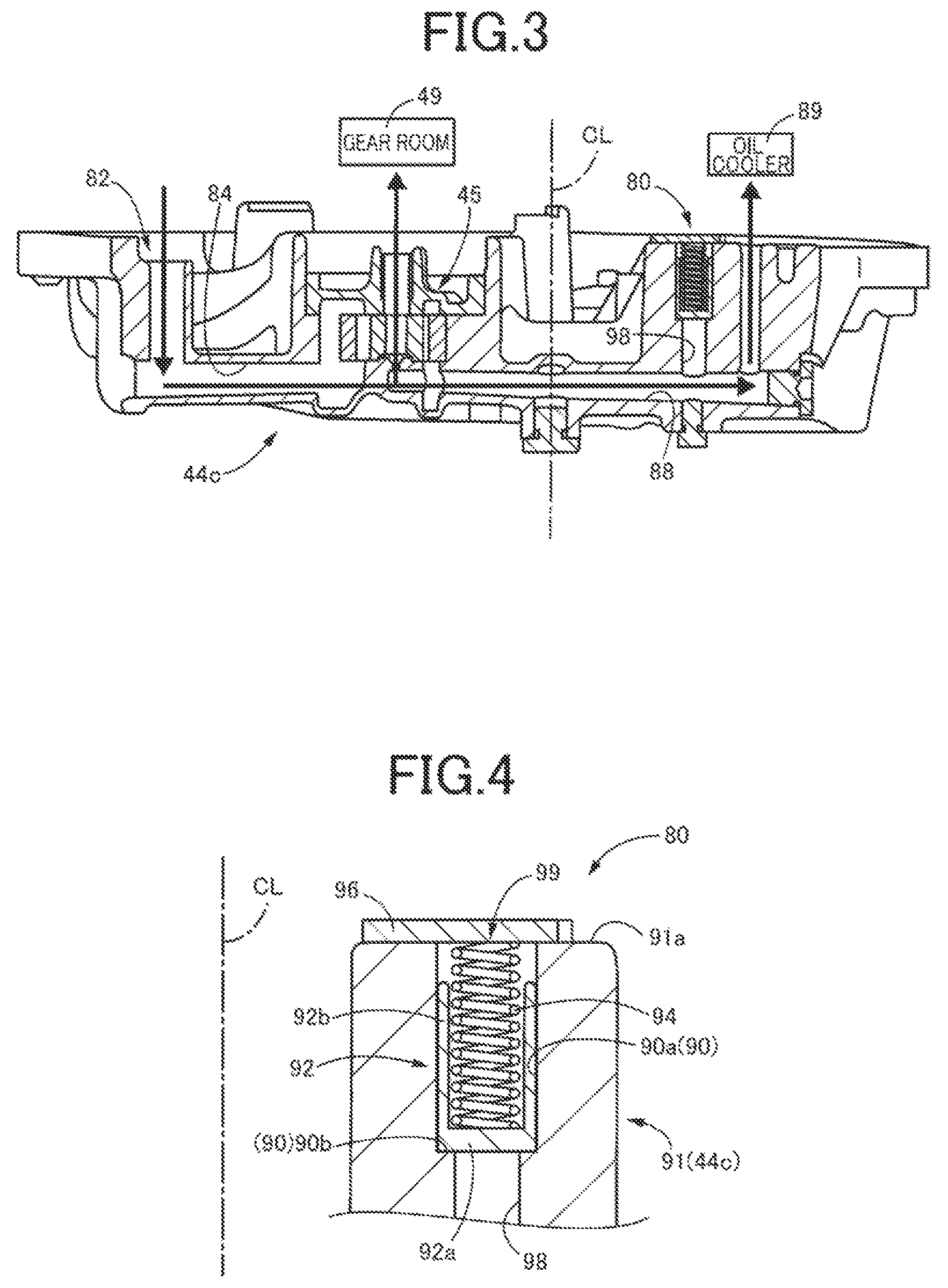 Patent US12316204 Figure 3 – Reflief valve configuration in vehicle driving apparatus