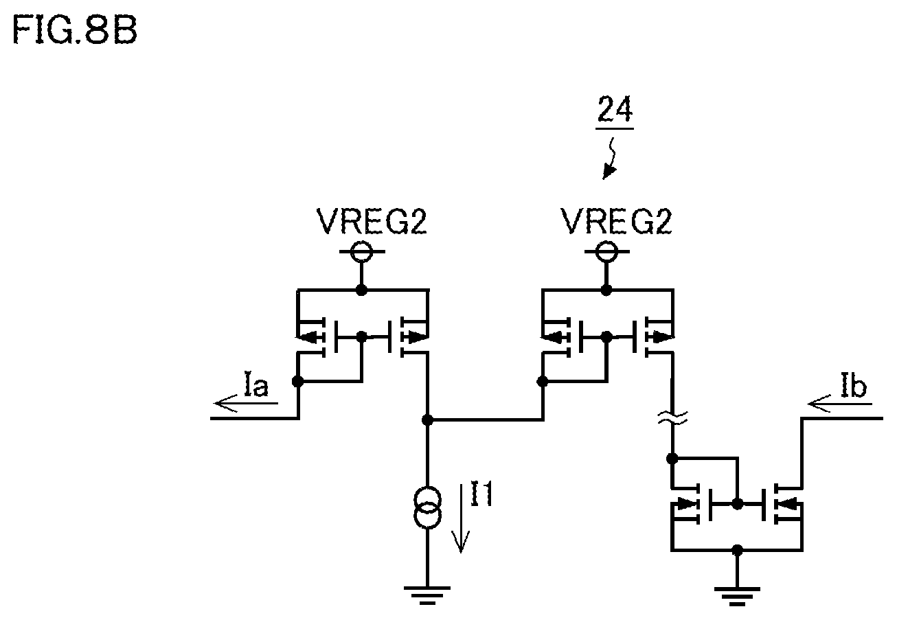 Patent US12316206 Figure 7 – Linear power supply circuit and source follower circuit