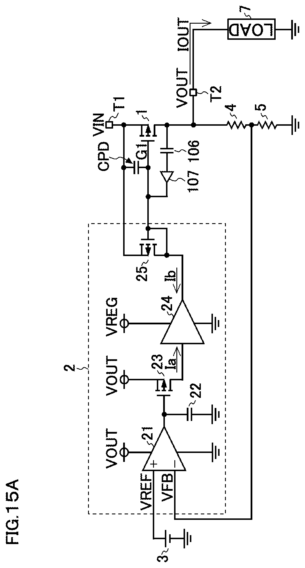Patent US12316206 Figure 14 – Linear power supply circuit and source follower circuit