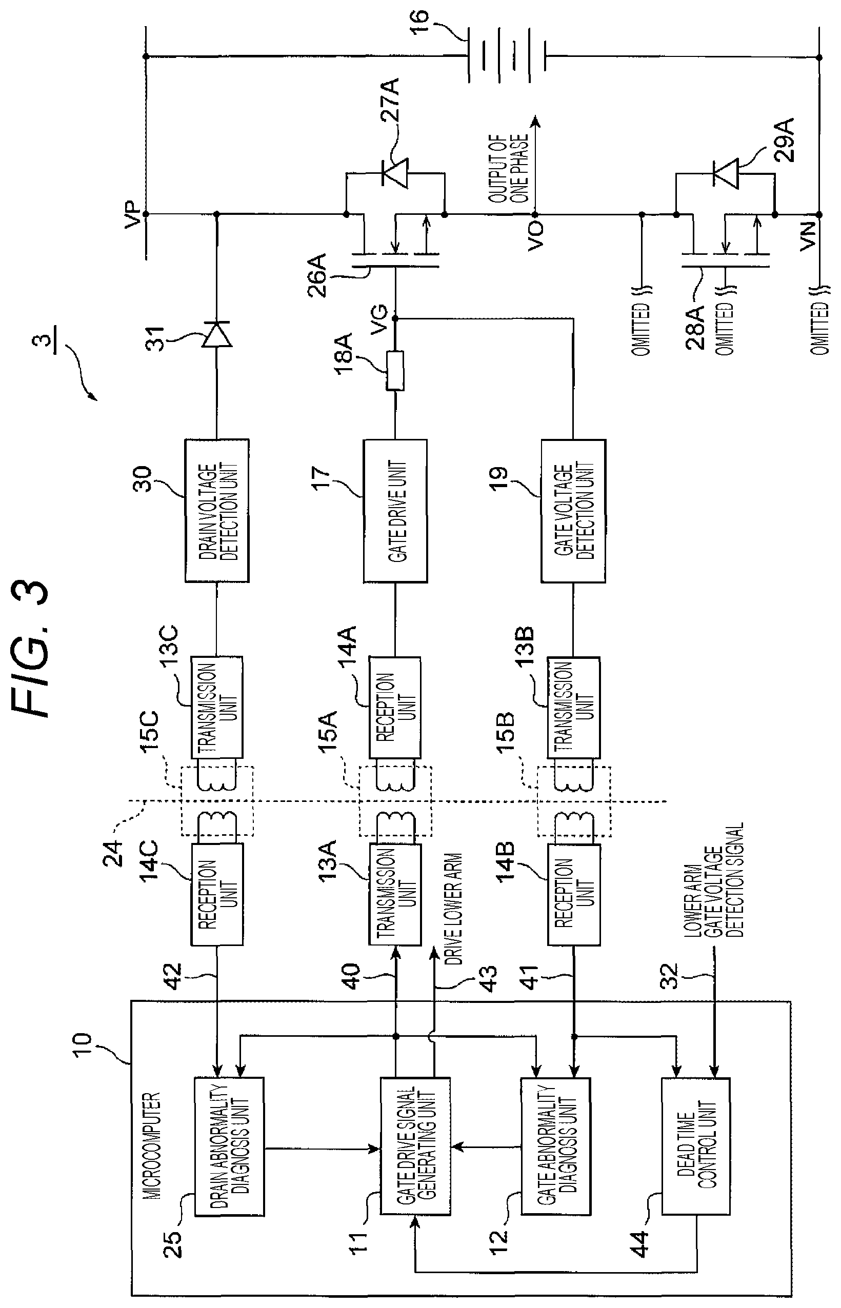 Patent US12316209 Figure 3 – Method and system for diagnosing abnormality of power device drive in inverter device