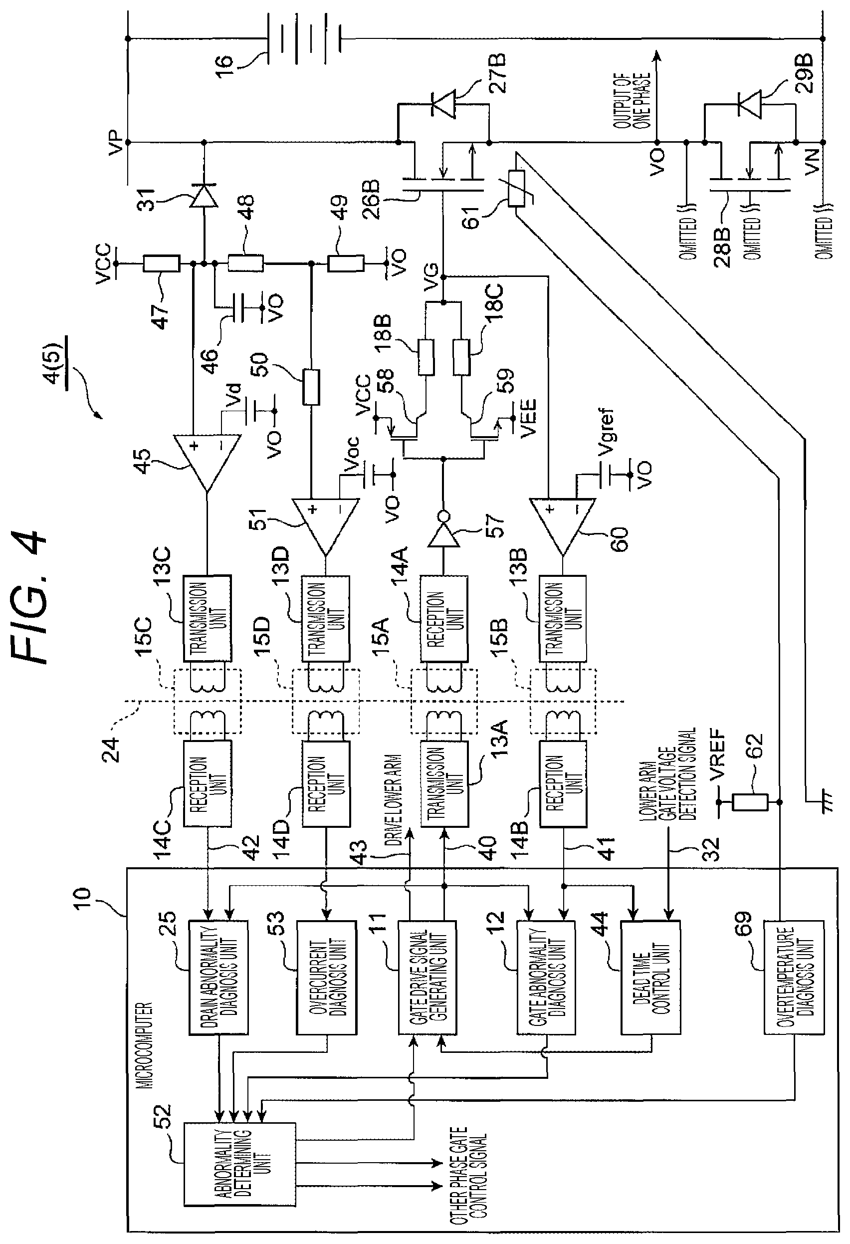 Patent US12316209 Figure 4 – Method and system for diagnosing abnormality of power device drive in inverter device