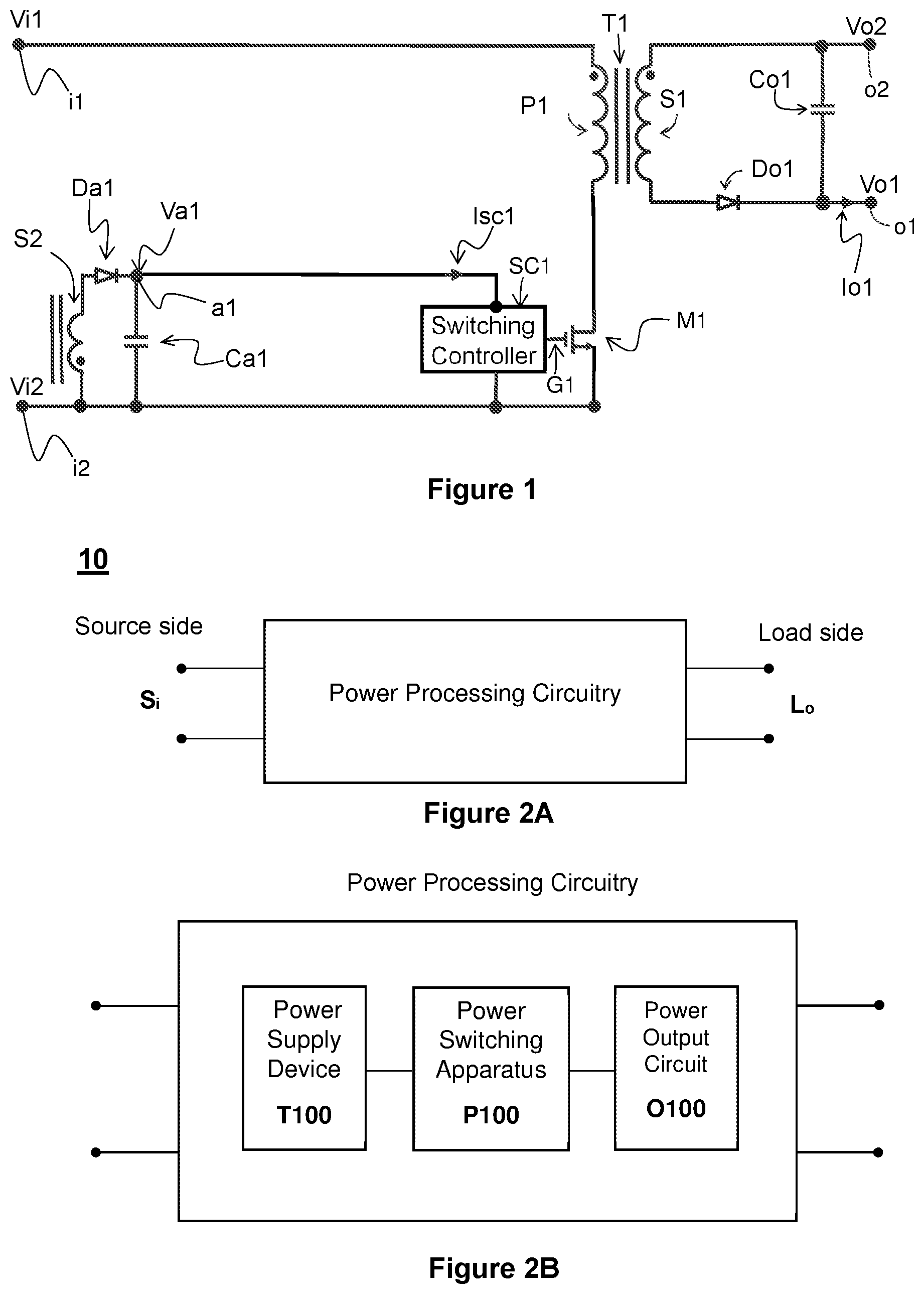 Patent US12316228 Figure 1 – Power switching apparatus and power supplies