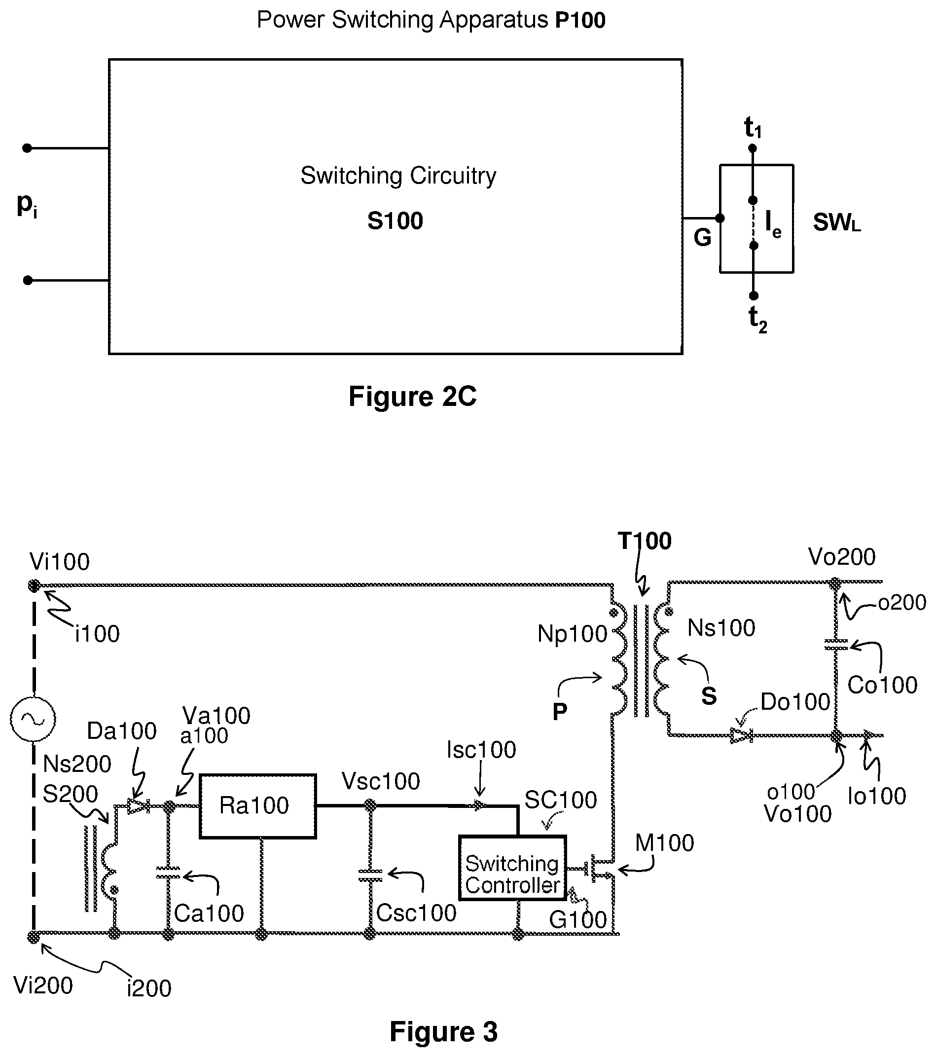 Patent US12316228 Figure 2 – Power switching apparatus and power supplies