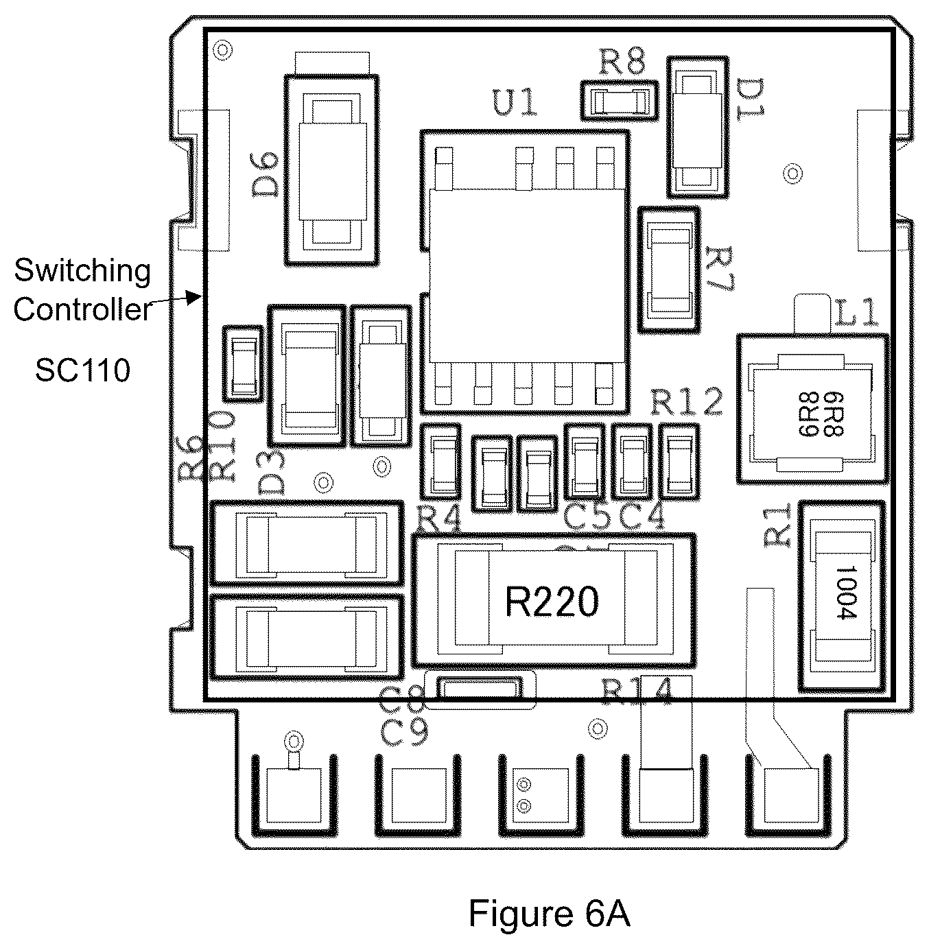 Patent US12316228 Figure 6 – Power switching apparatus and power supplies