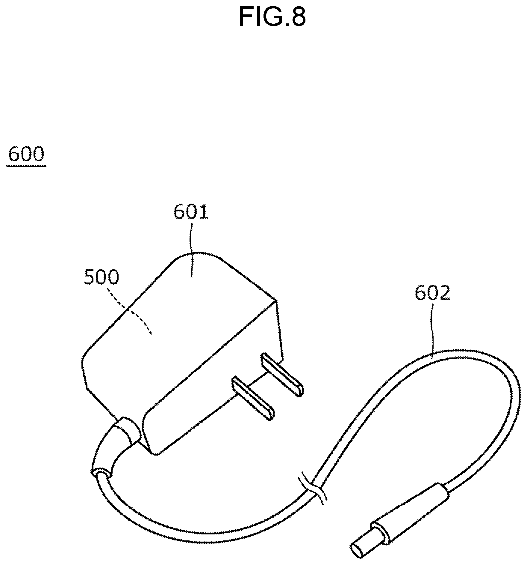 Patent US12316232 Figure 9 – Power supply device, ACF converter, and AC adapter