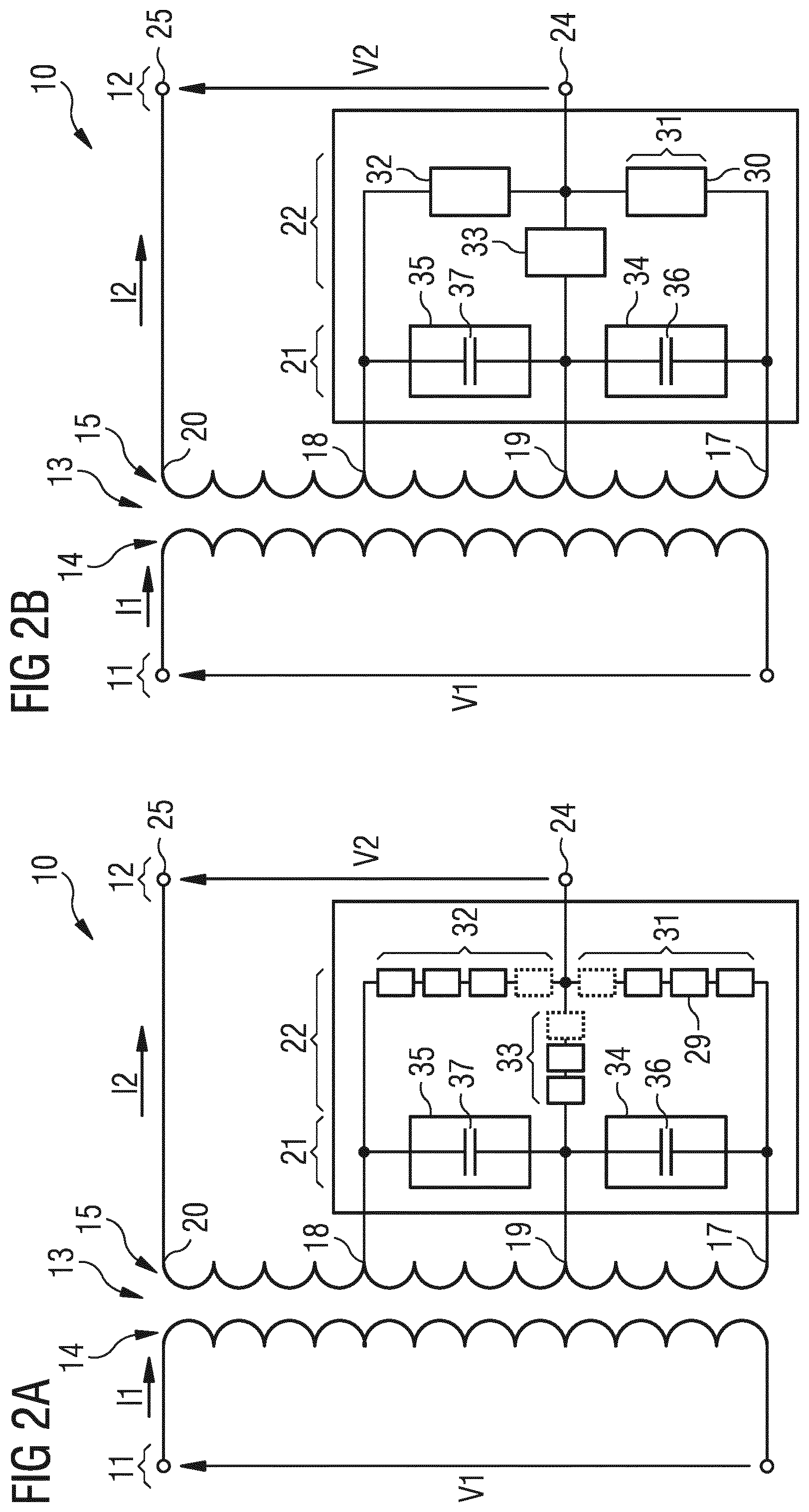 Patent US12316235 Figure 2 – Transformer arrangement and method for voltage conversion including a transformer and a converter coupling