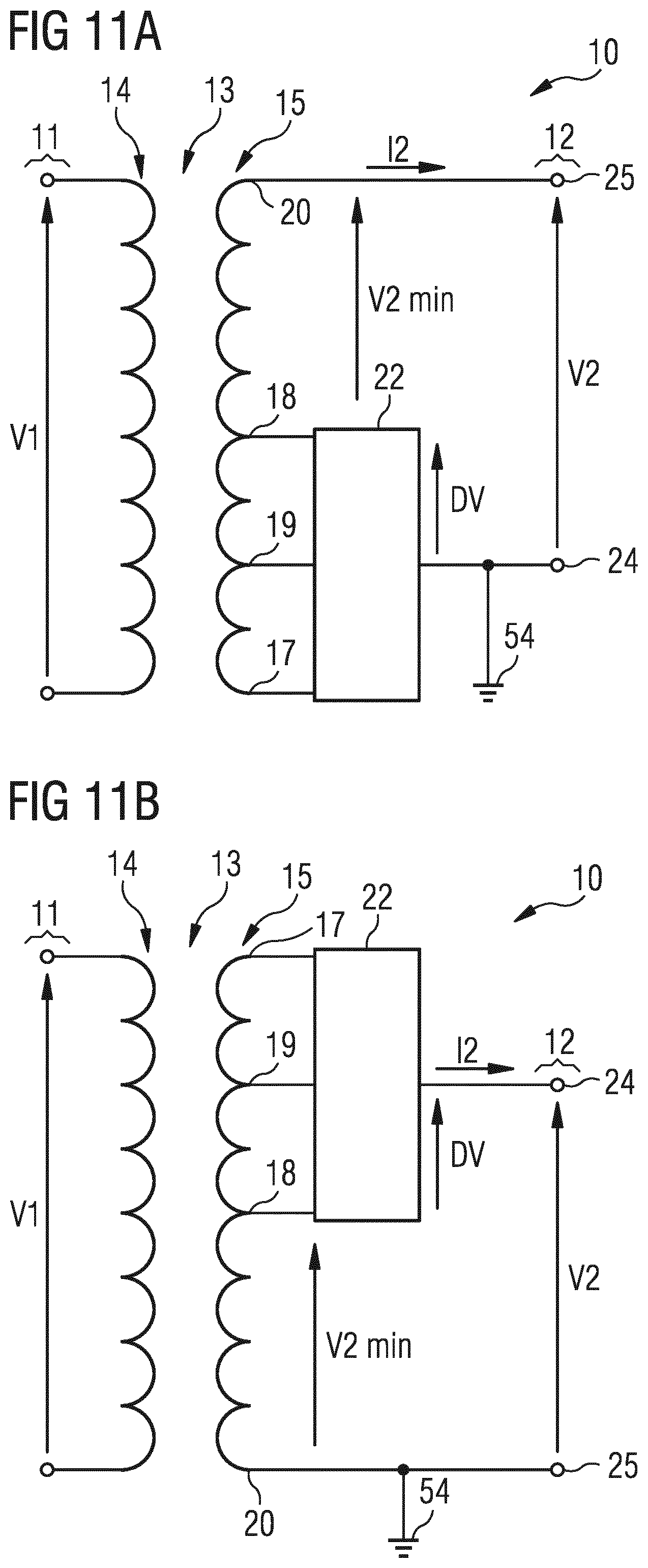 Patent US12316235 Figure 11 – Transformer arrangement and method for voltage conversion including a transformer and a converter coupling