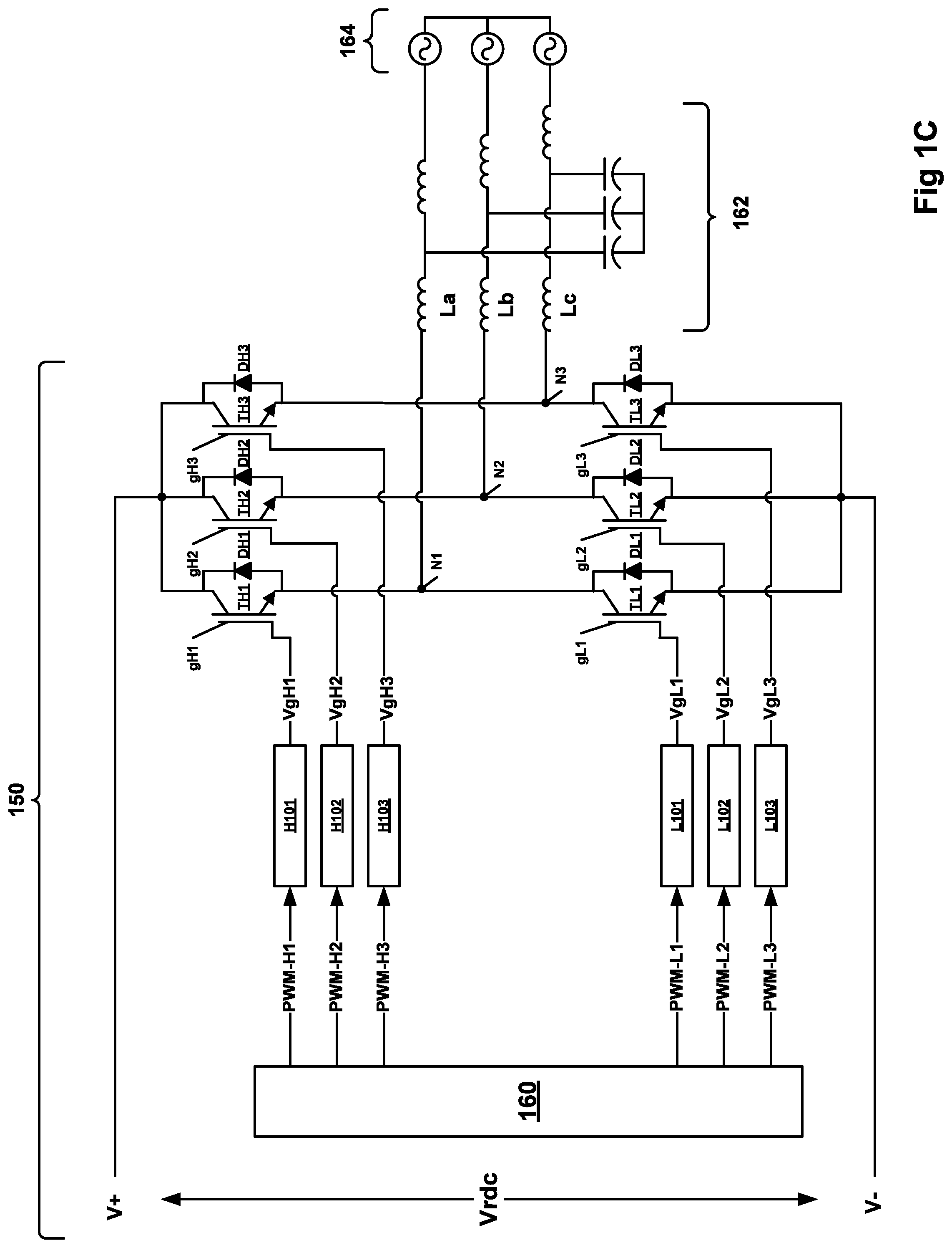 Patent US12316238 Figure 3 – Air-cooled power converter