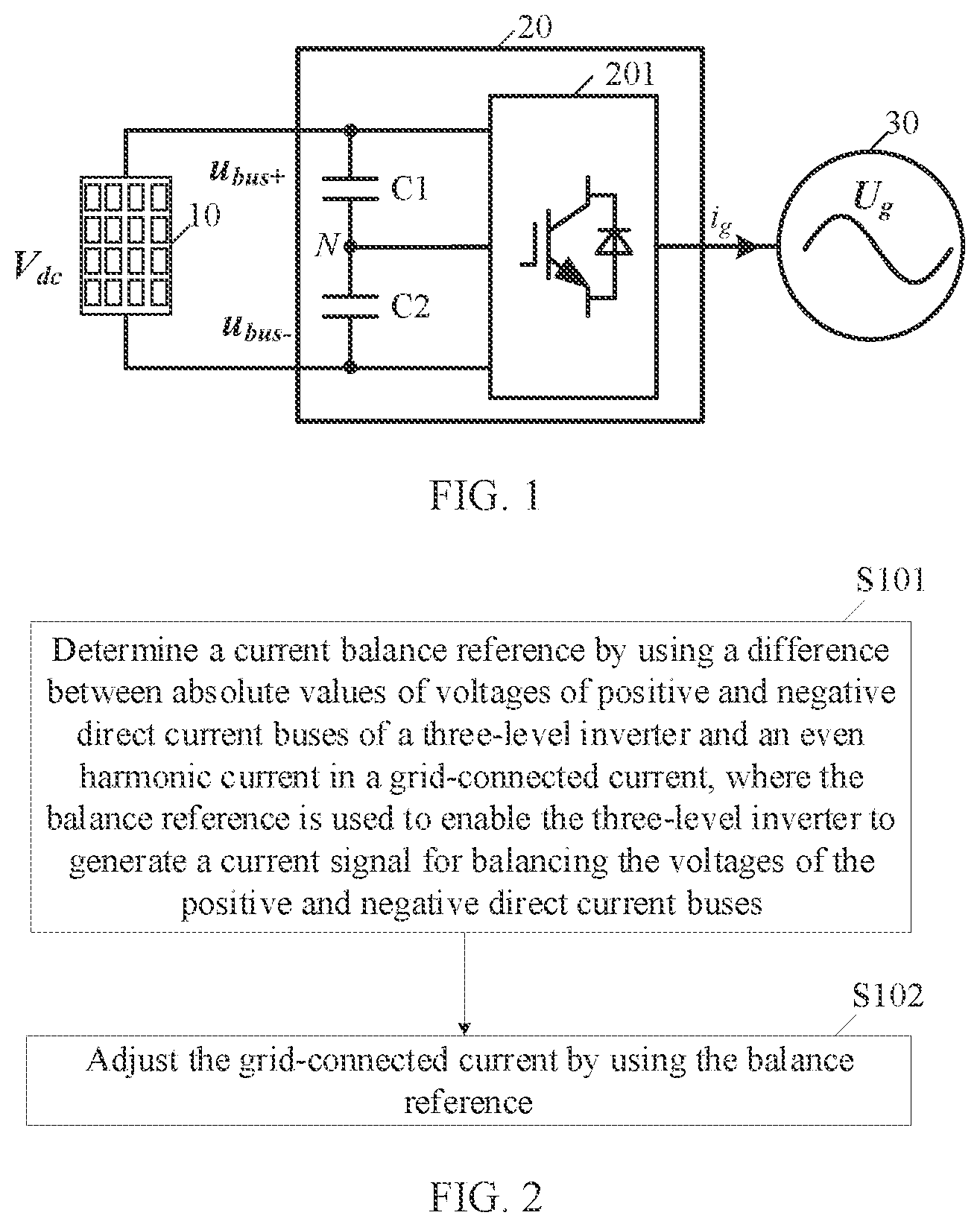 Patent US12316244 Figure 1 – Three-level inverter, control method, and system