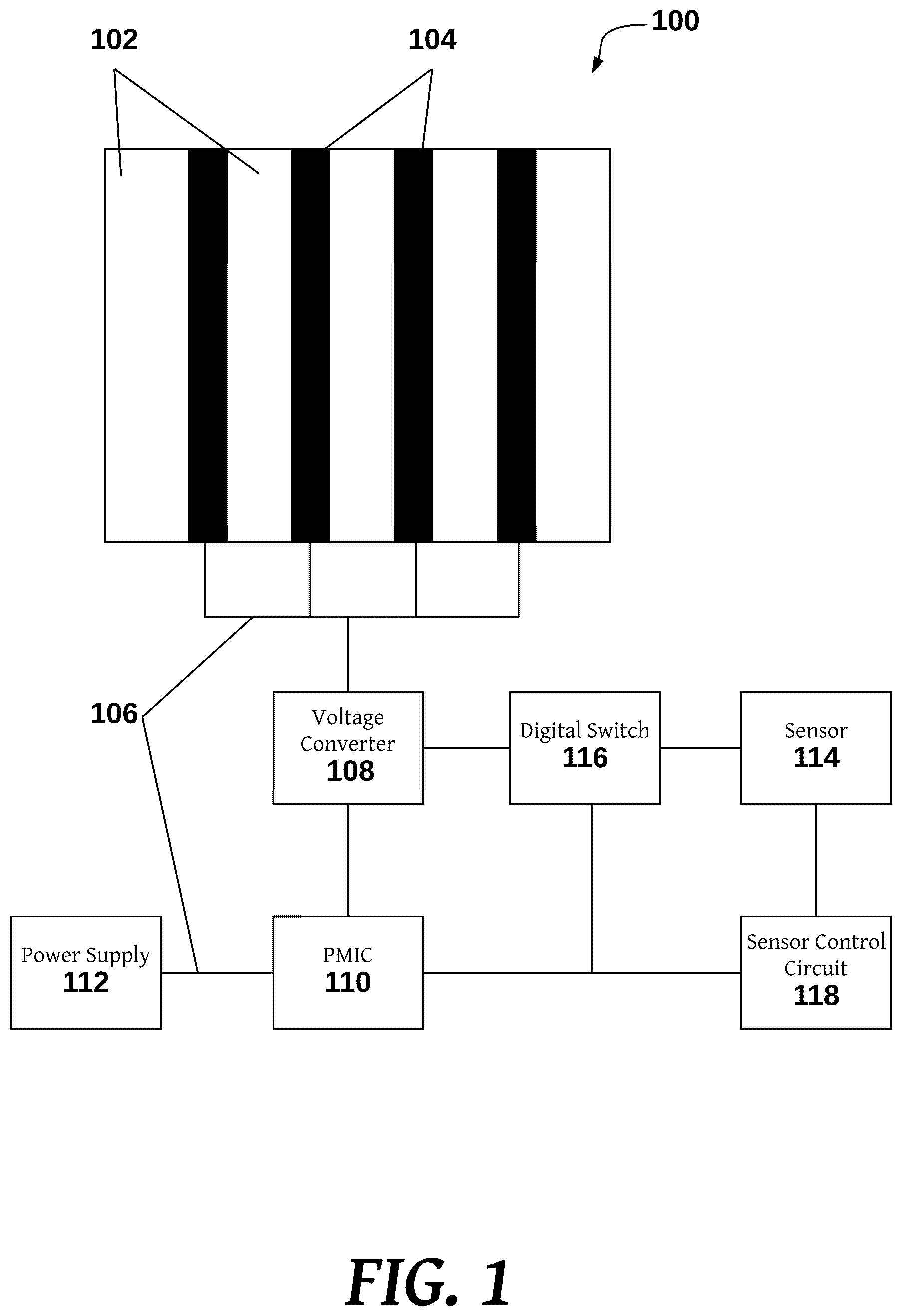 Patent US12316246 Figure 1 – Electroadhesion device holder