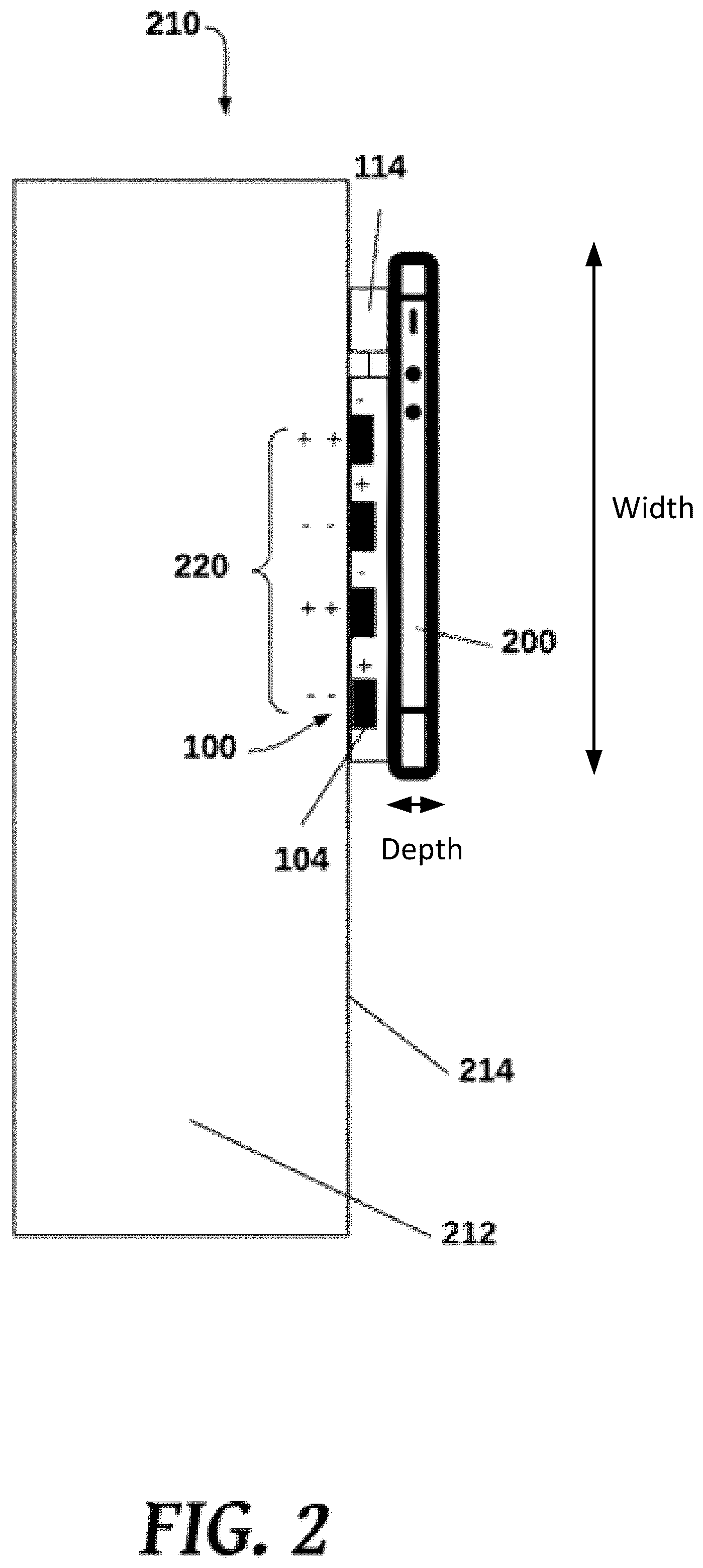 Patent US12316246 Figure 2 – Electroadhesion device holder