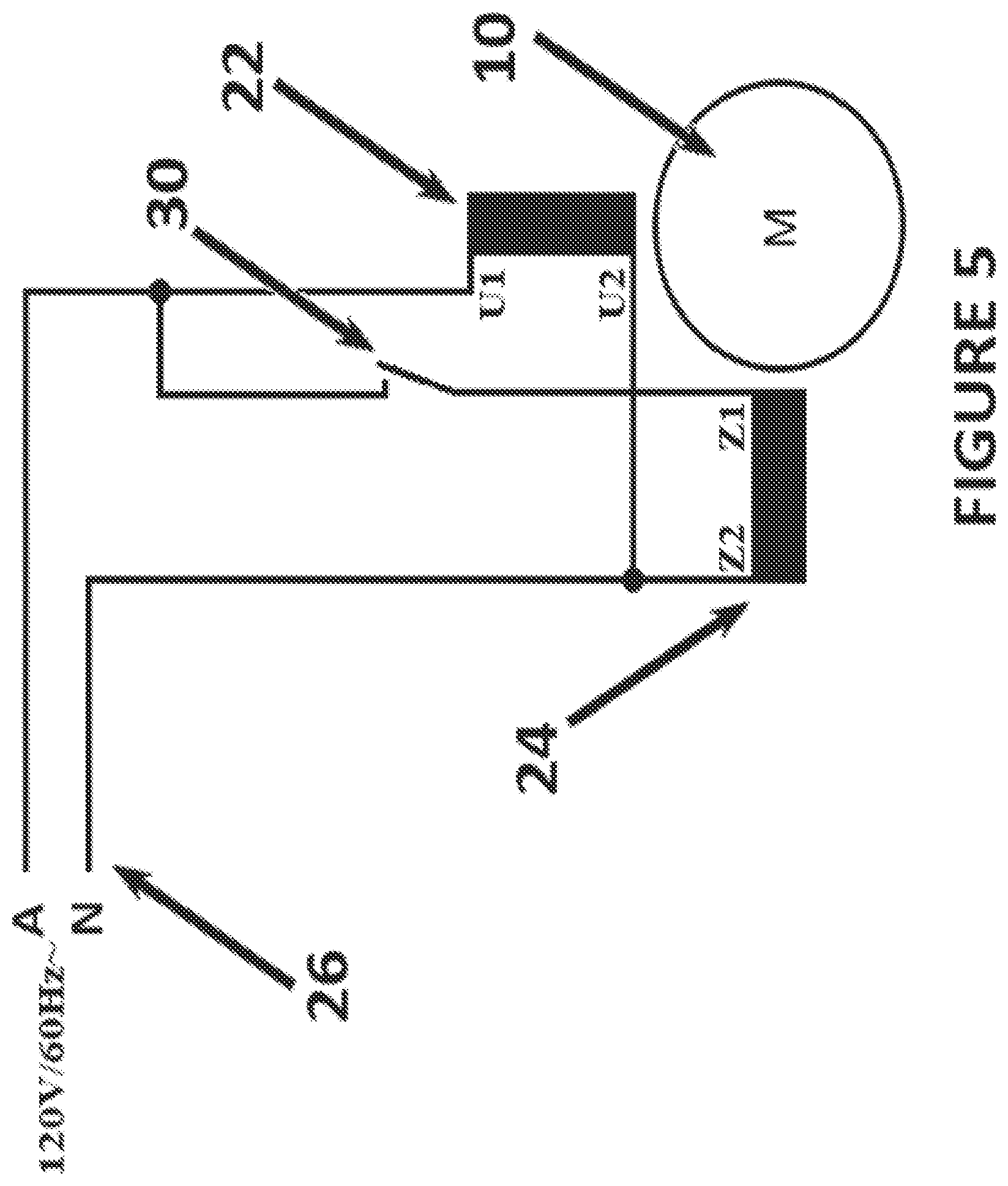 Patent US12316251 Figure 5 – Variable-speed drive for single-phase asynchronous motors