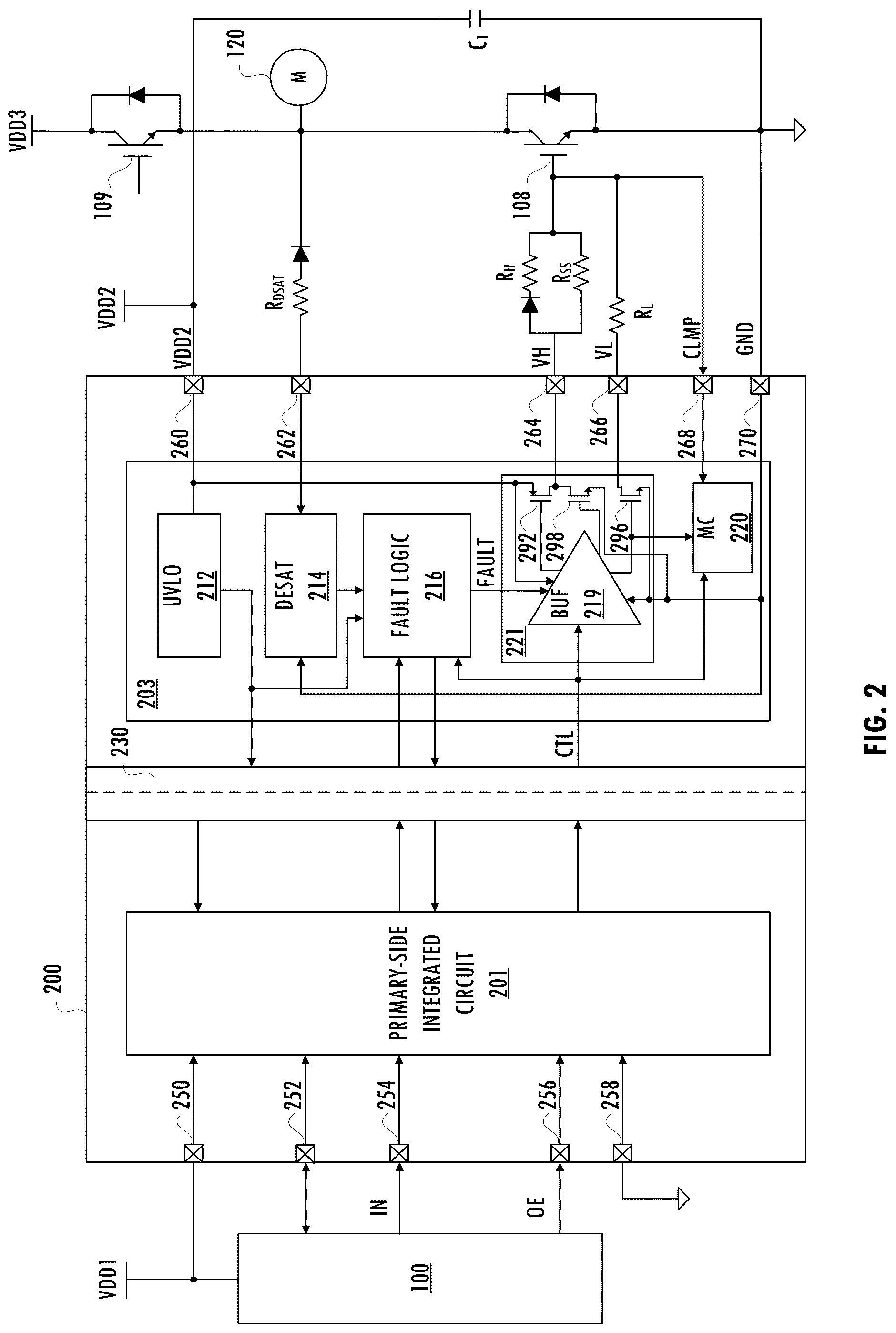 Patent US12316256 Figure 2 – Flexible fault detection