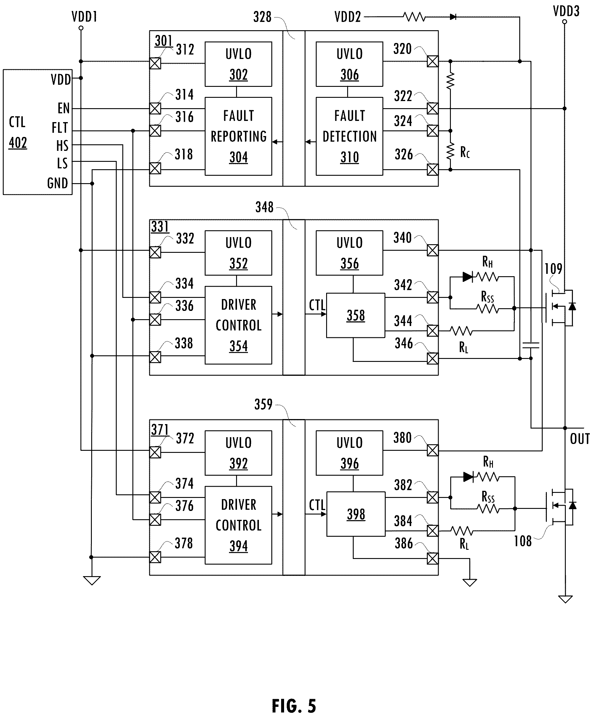 Patent US12316256 Figure 4 – Flexible fault detection