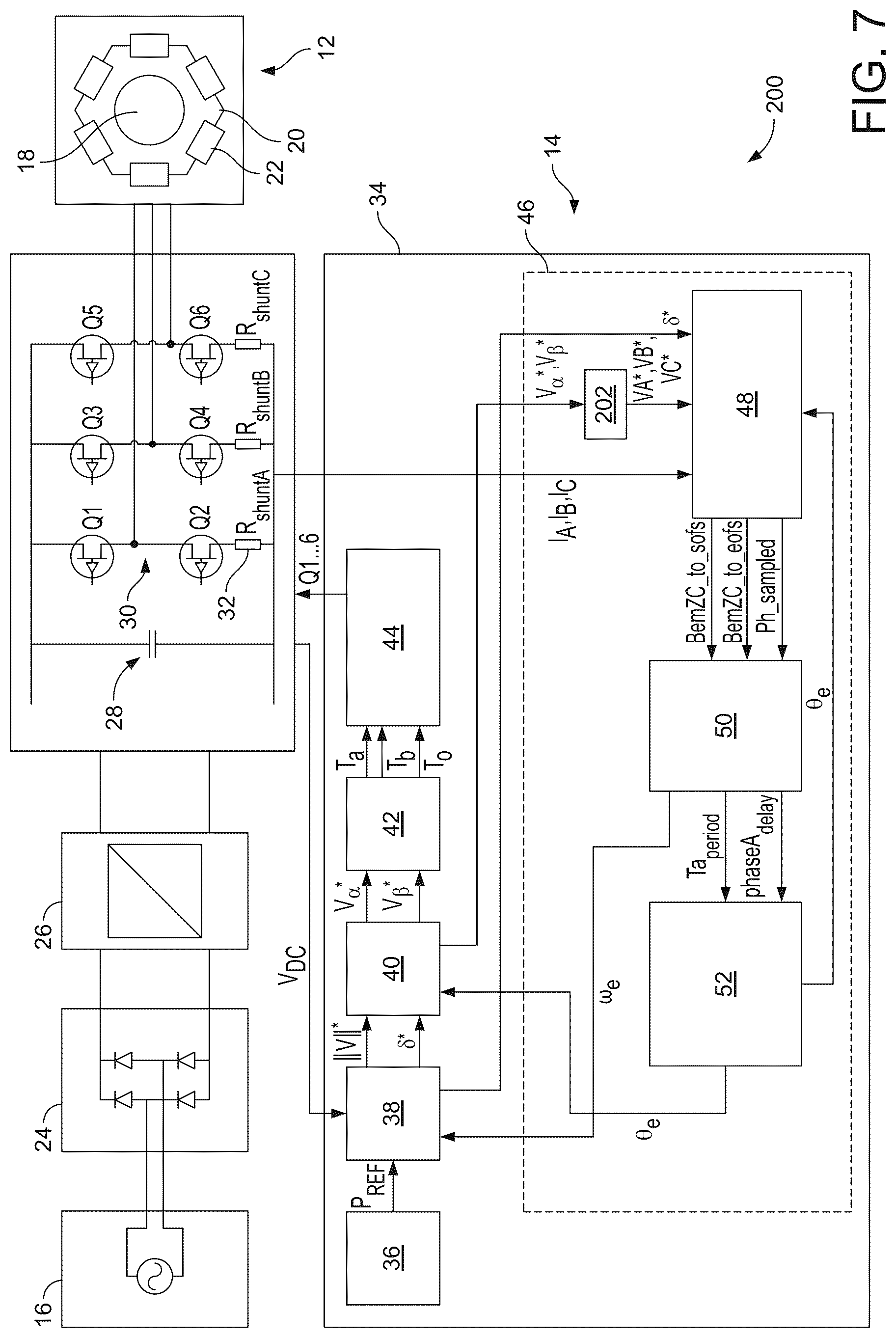 Patent US12316265 Figure 5 – Method of determining a position of a rotor of a brushless permanent magnet motor