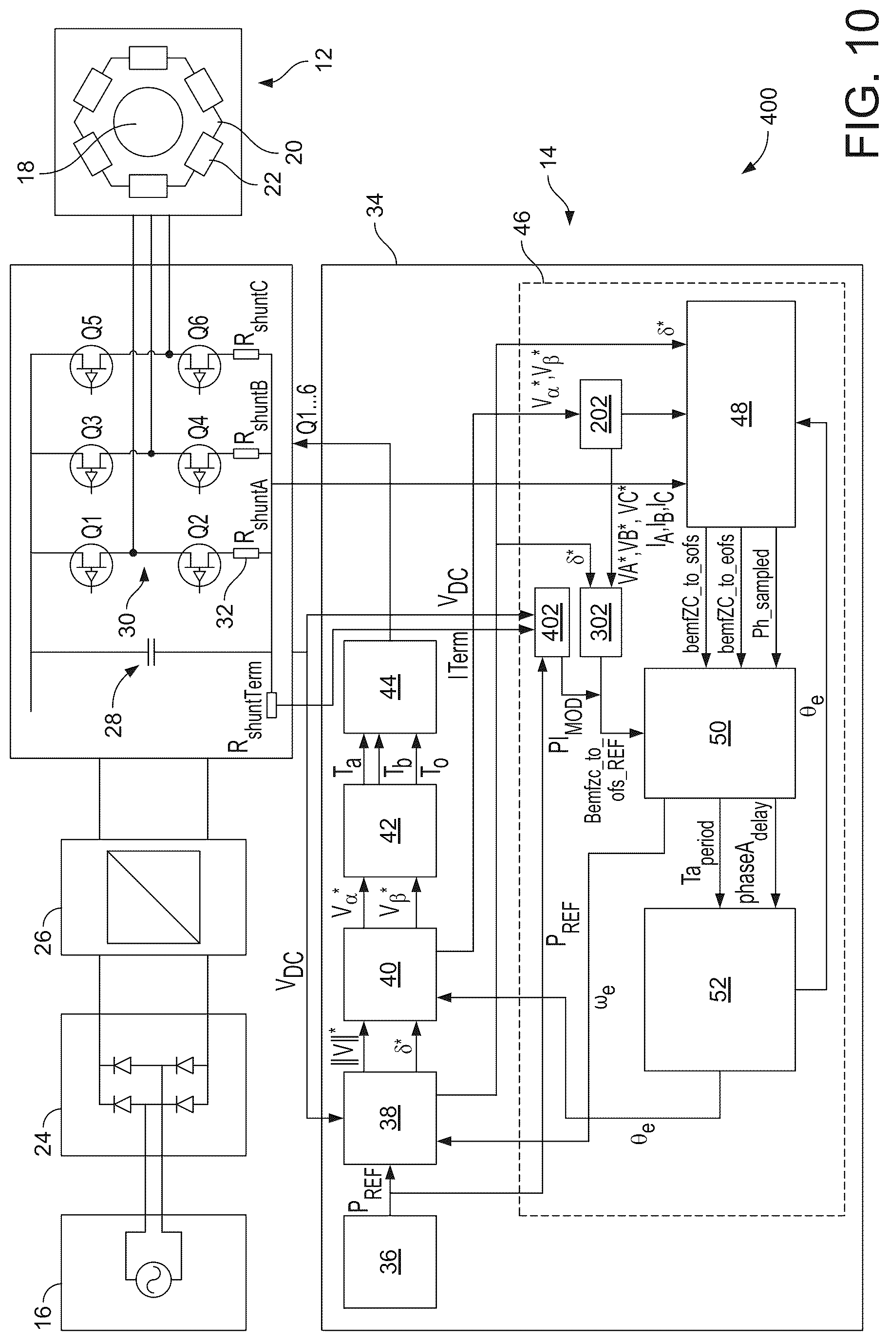 Patent US12316265 Figure 8 – Method of determining a position of a rotor of a brushless permanent magnet motor