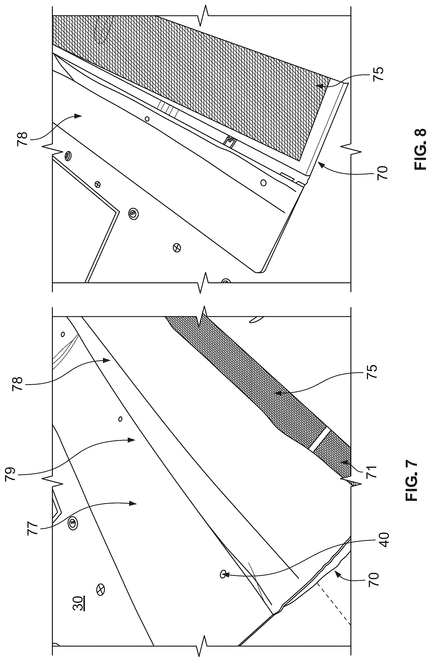 Patent US12316268 Figure 4 – Roofing systems with water ingress protection