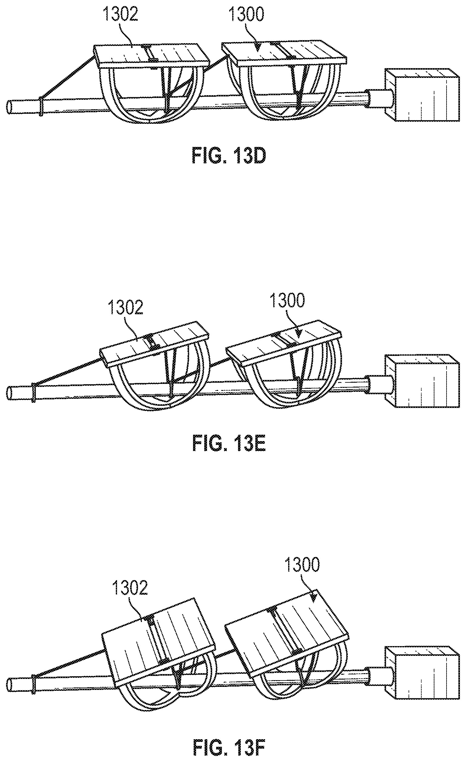 Patent US12316269 Figure 14 – Rocking solar panel sun tracking mounting system