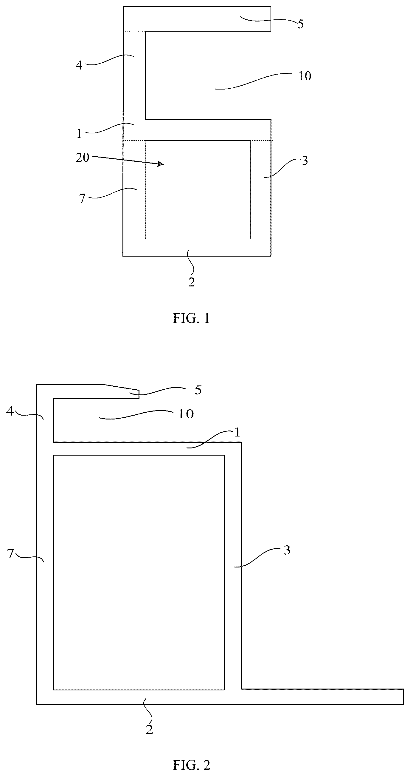 Patent US12316271 Figure 1 – Photovoltaic frame, photovoltaic module and method for manufacturing photovoltaic frame