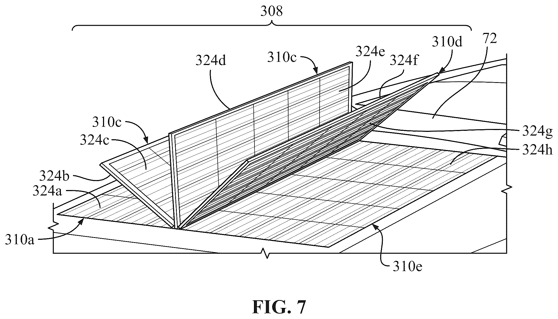 Patent US12316272 Figure 4 – Solar panel pillar