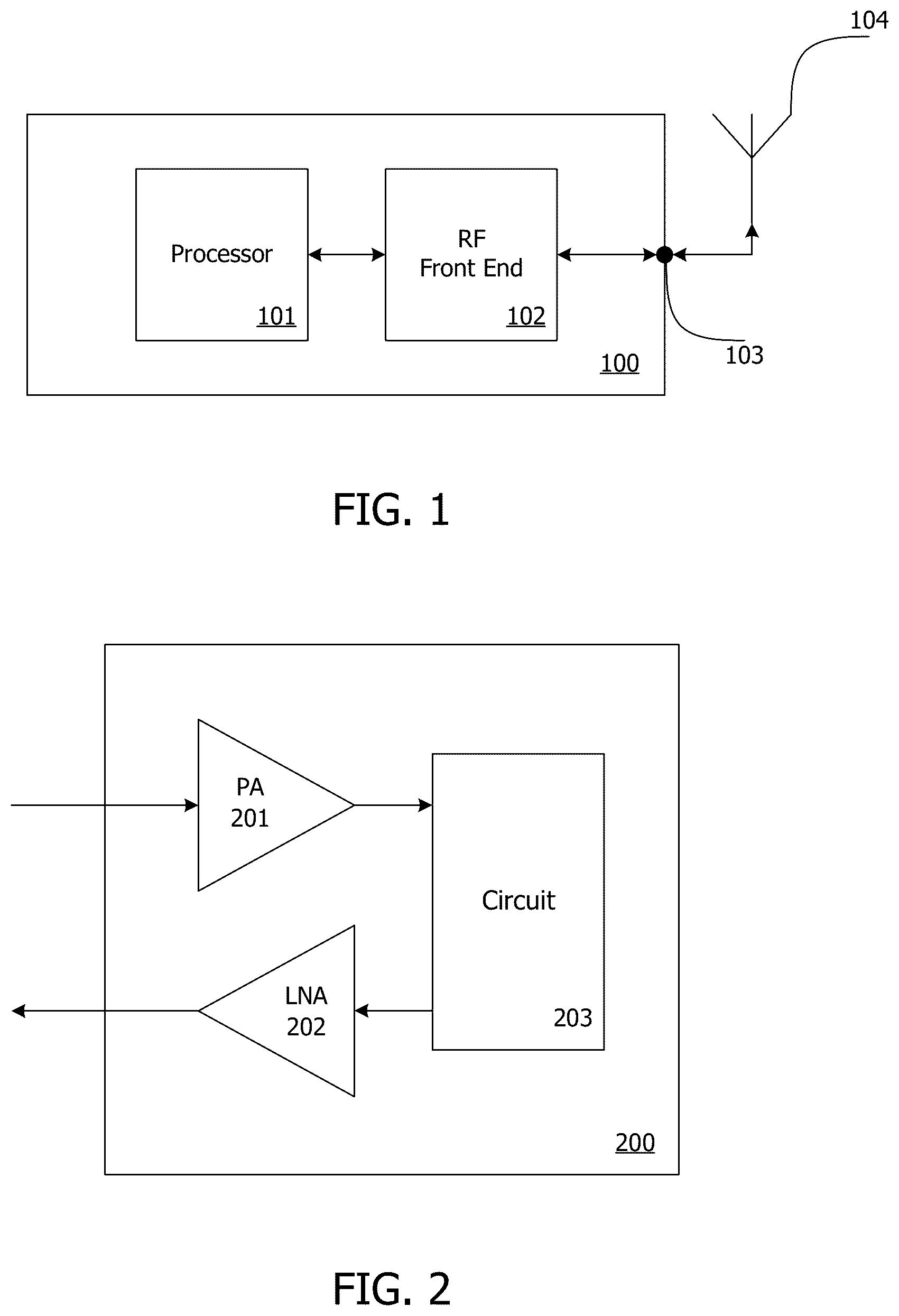 Patent US12316279 Figure 1 – Amplifier circuit with an envelope enhancement