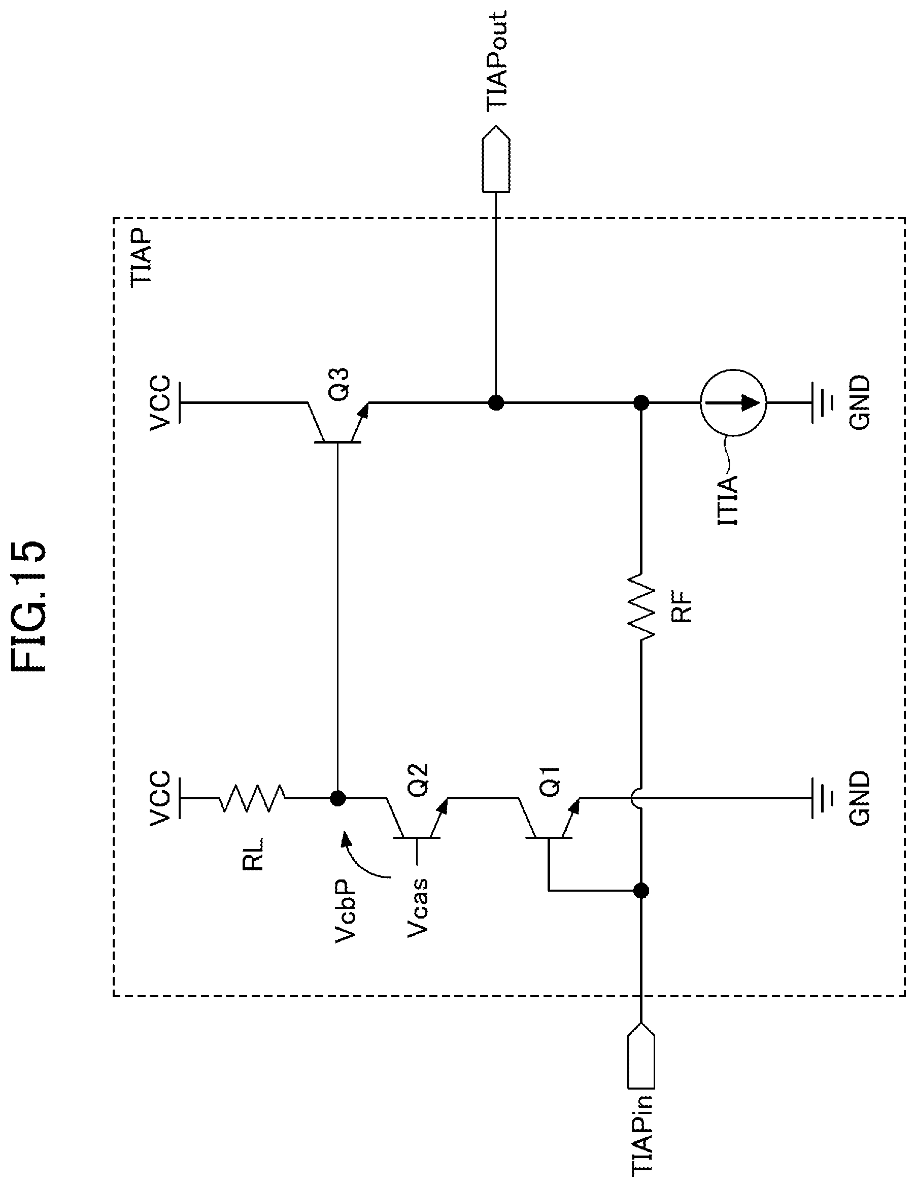 Patent US12316281 Figure 15 – Reception circuit for optical communication